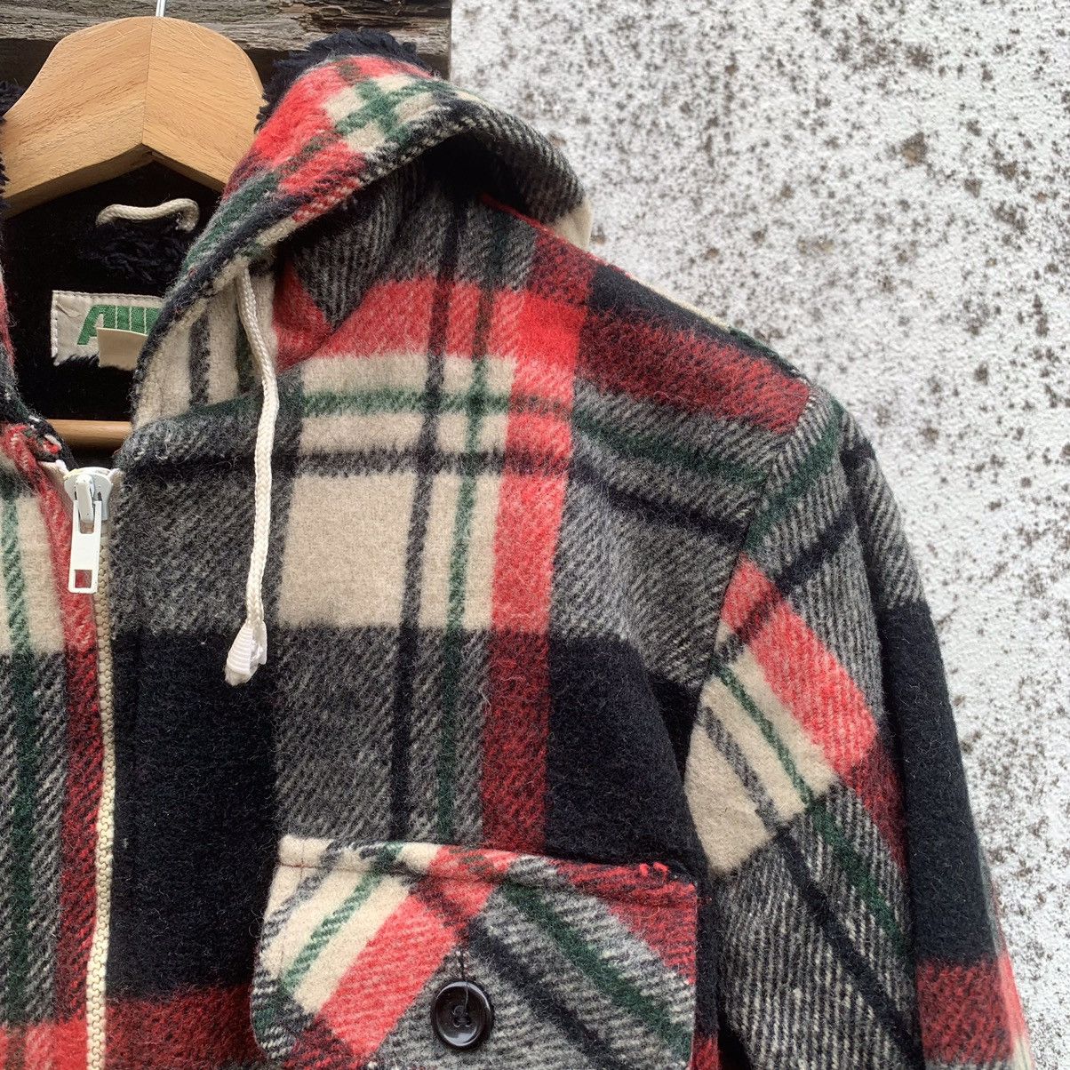 Japanese Brand × Seditionaries × Vintage Japanese Vintage Sherpa Fleece Hoodie Wool Zip Ups Jacket Size US S / EU 44-46 / 1 - 6 Thumbnail