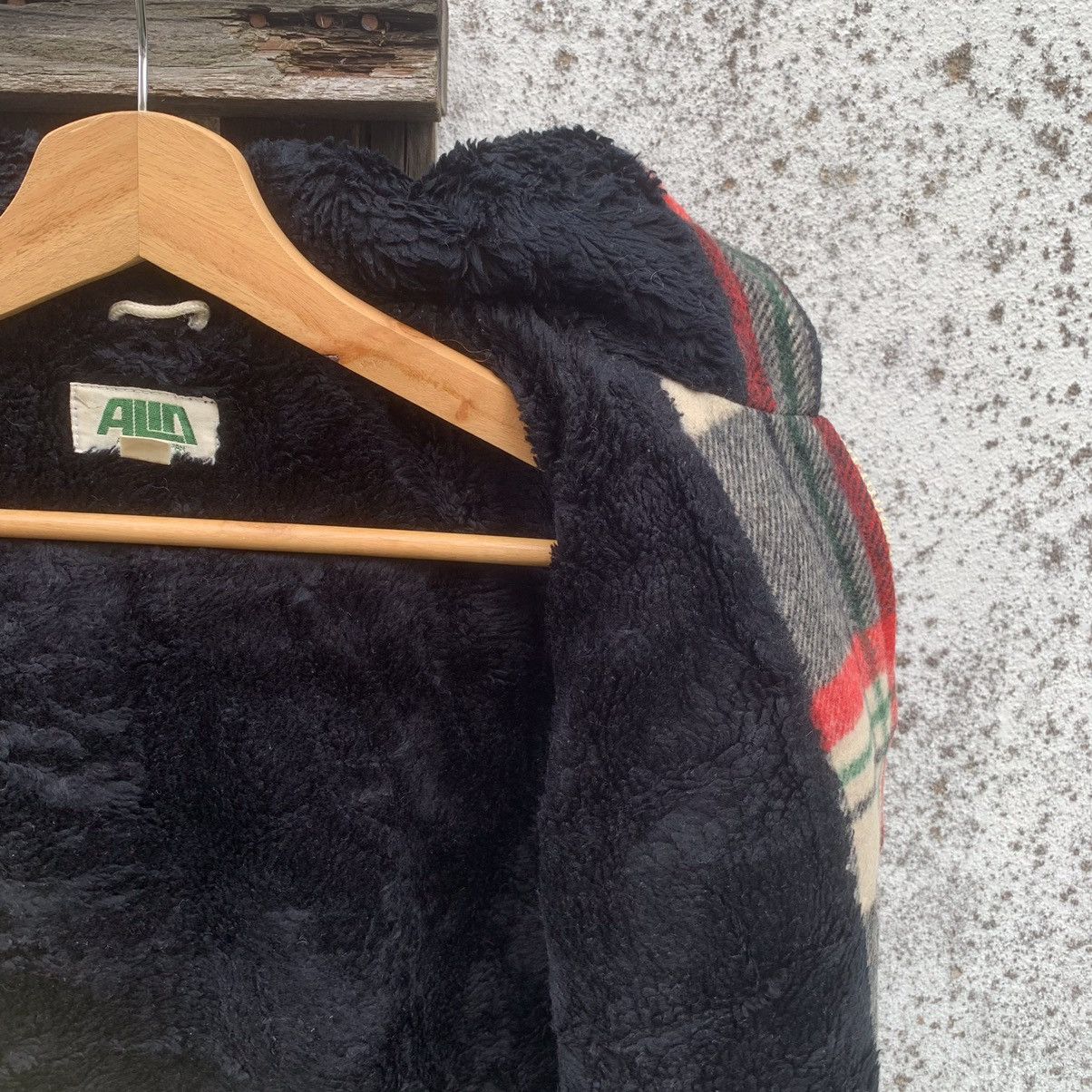 Japanese Brand × Seditionaries × Vintage Japanese Vintage Sherpa Fleece Hoodie Wool Zip Ups Jacket Size US S / EU 44-46 / 1 - 8 Thumbnail