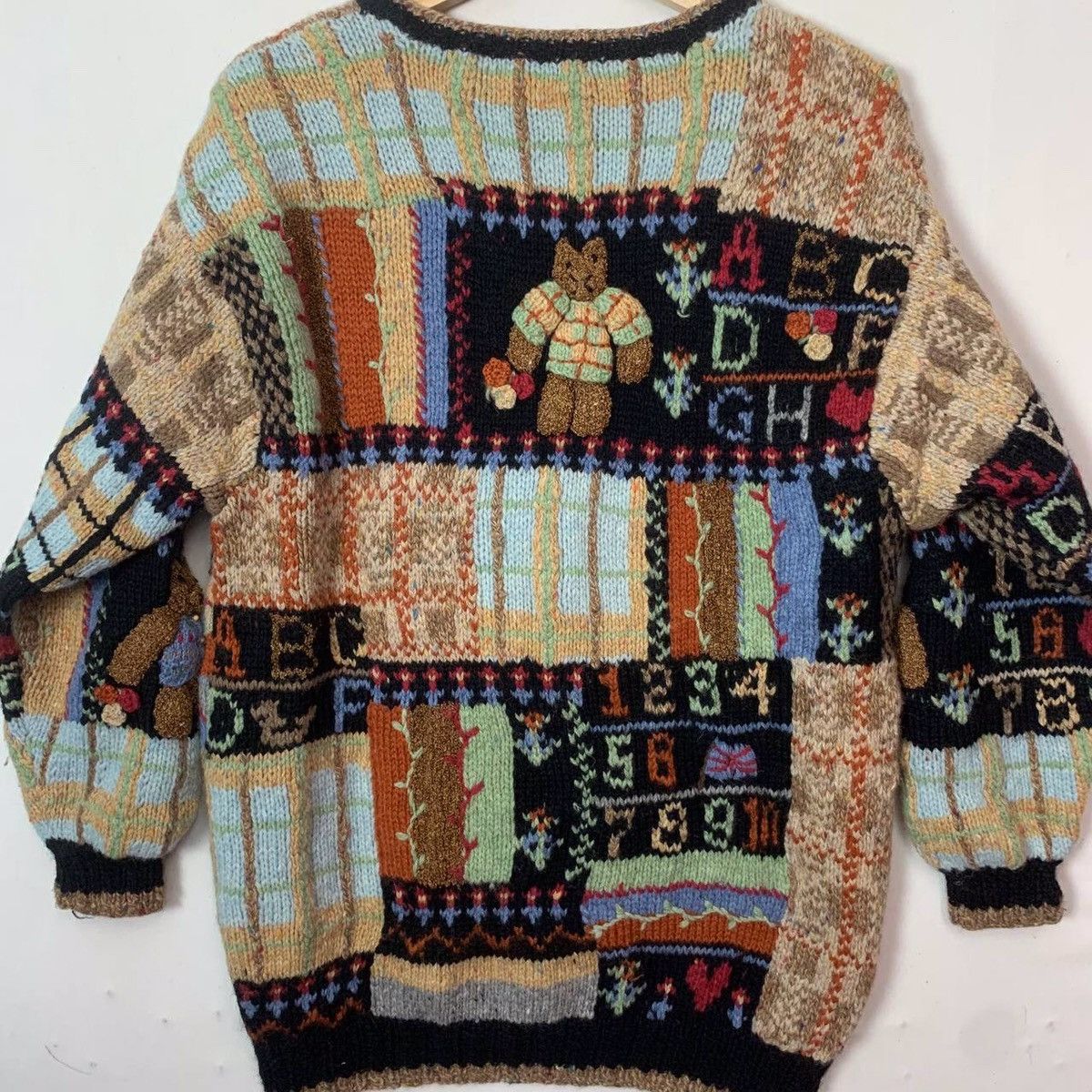 Aran Isles Knitwear × Japanese Brand × Vintage 🔥BEST OFFER🔥Vintage Knit Wear Button Ups Cardigan Jacket Size US M / EU 48-50 / 2 - 10 Thumbnail