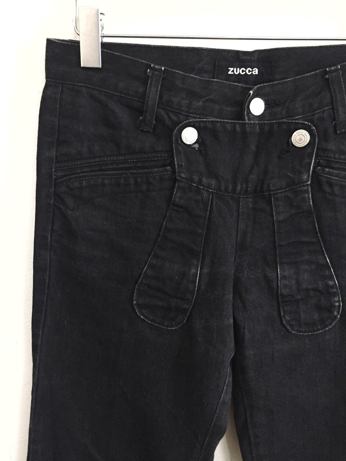 CABANE de ZUCCa 🇯🇵 Made Zucca Button Protection Straight Denim Size US 30 / EU 46 - 3 Thumbnail