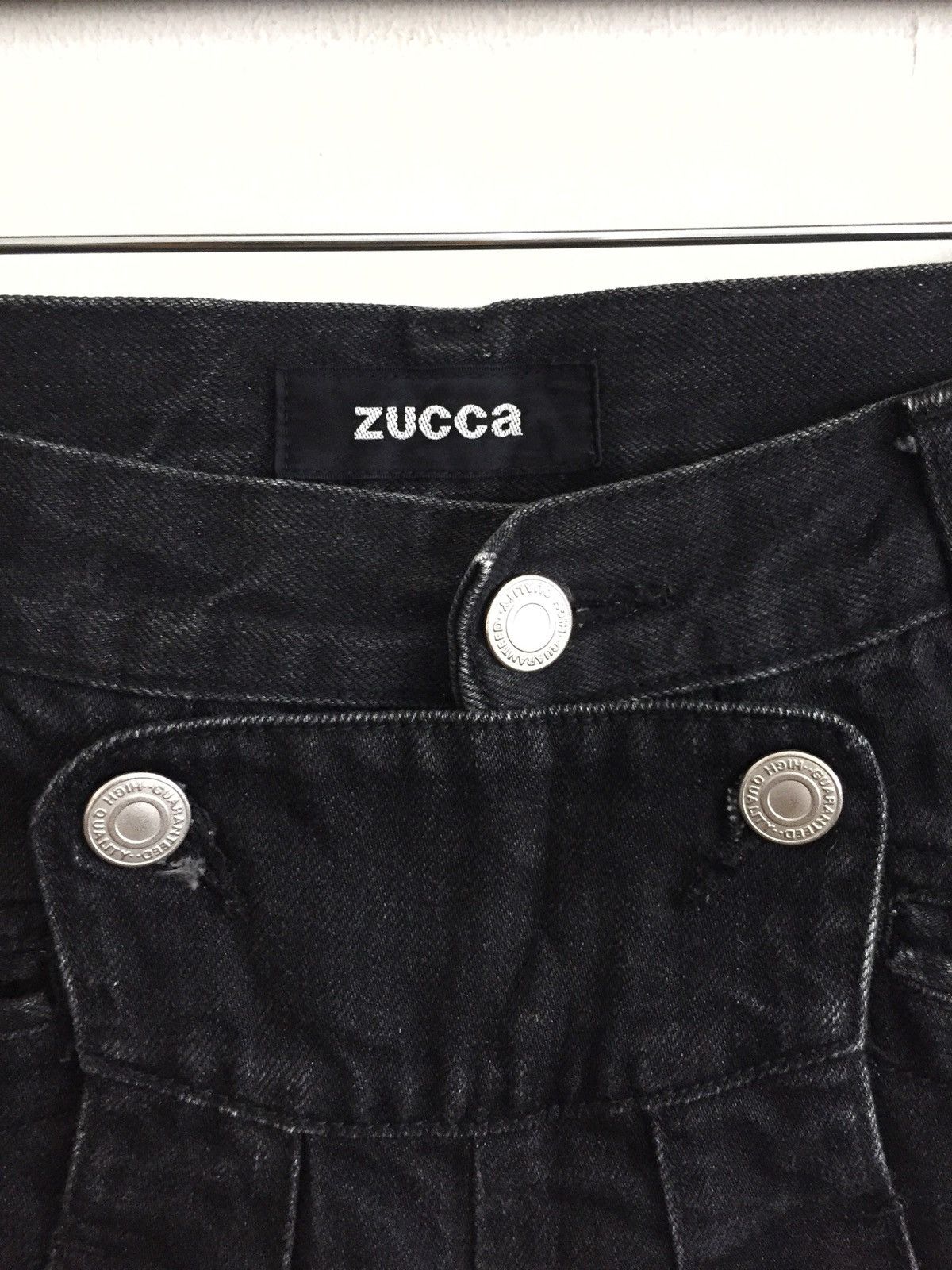 CABANE de ZUCCa 🇯🇵 Made Zucca Button Protection Straight Denim Size US 30 / EU 46 - 5 Thumbnail