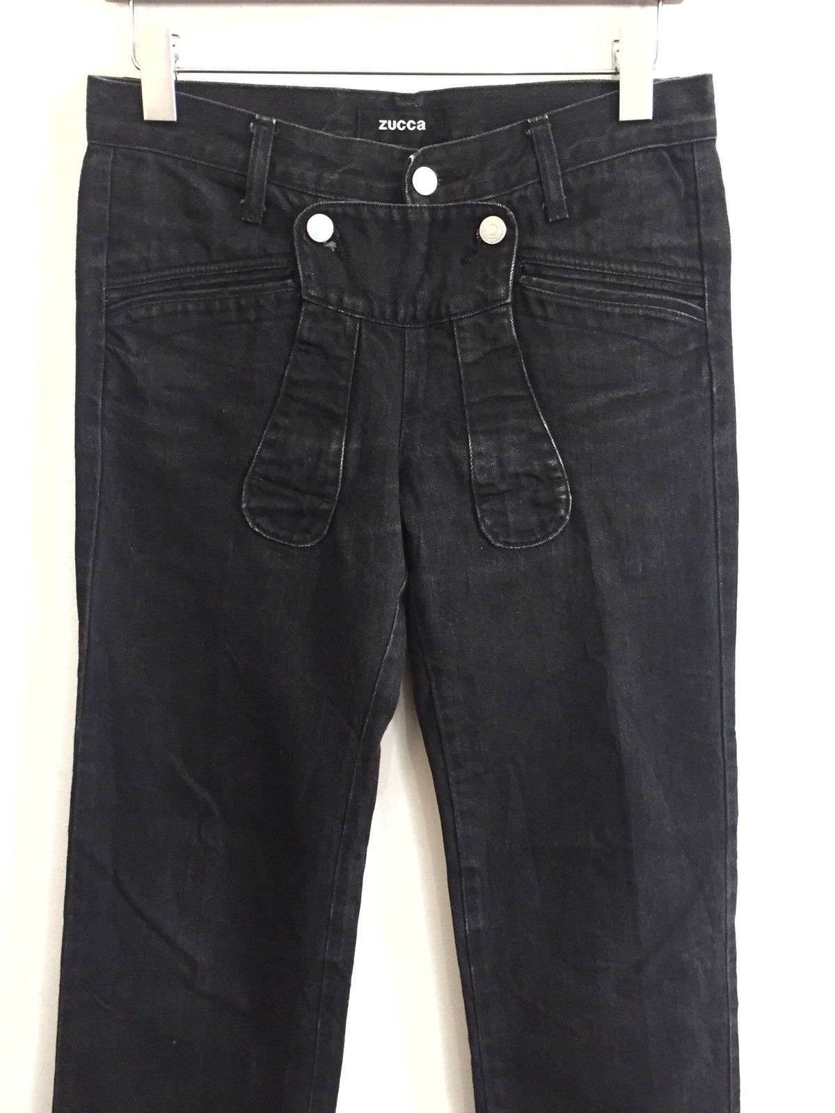 CABANE de ZUCCa 🇯🇵 Made Zucca Button Protection Straight Denim Size US 30 / EU 46 - 1 Thumbnail