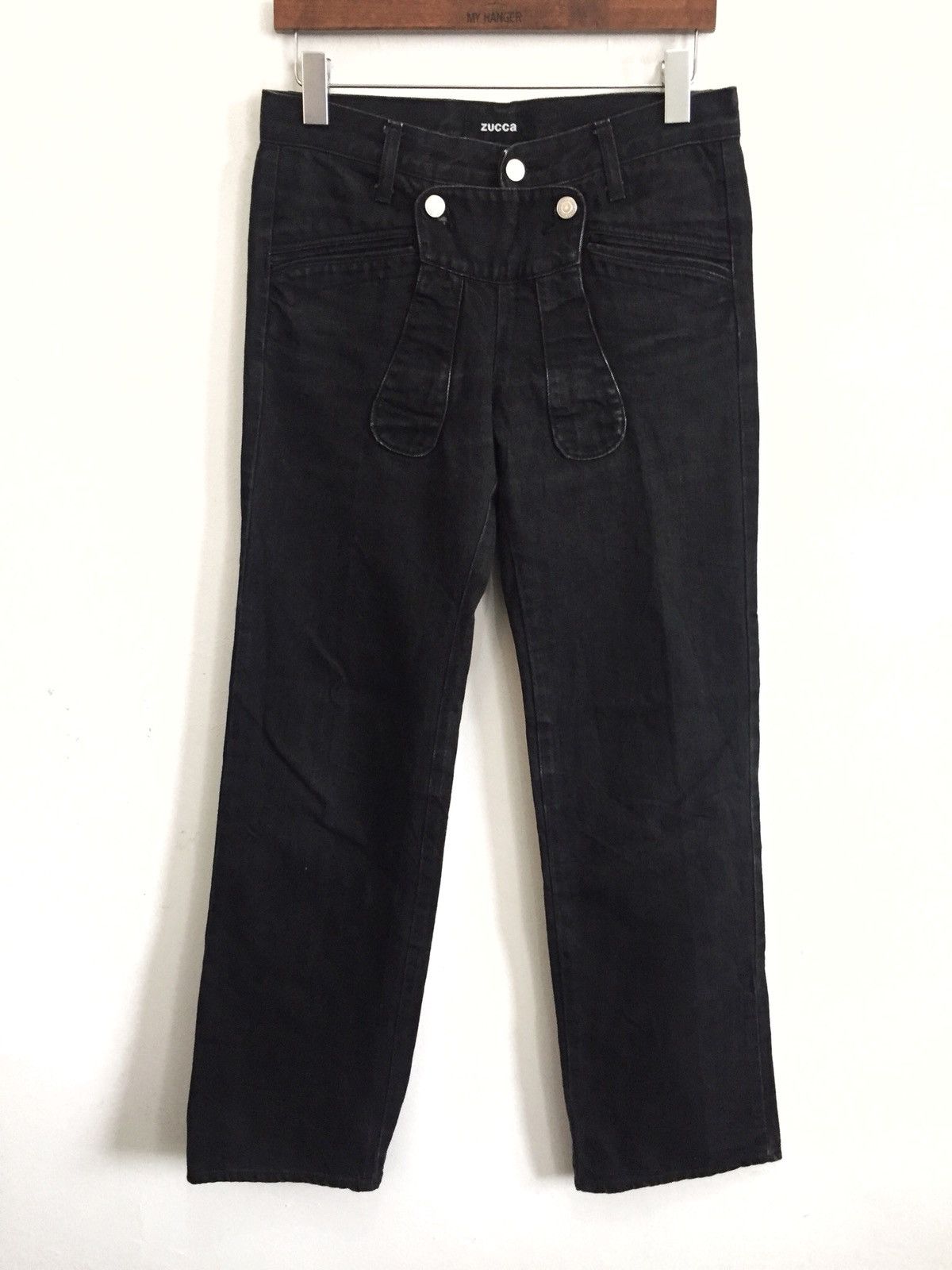 CABANE de ZUCCa 🇯🇵 Made Zucca Button Protection Straight Denim Size US 30 / EU 46 - 2 Thumbnail