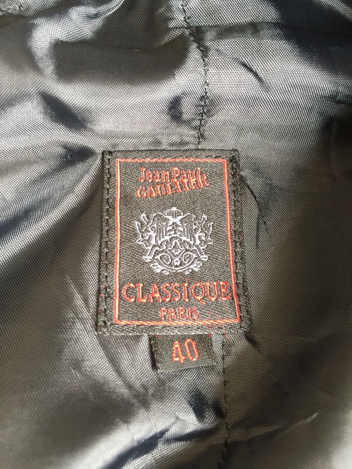 Jean Paul Gaultier OG Jean Paul Gaultier High Waist Gabardine Pants Size US 26 / EU 42 - 6 Thumbnail