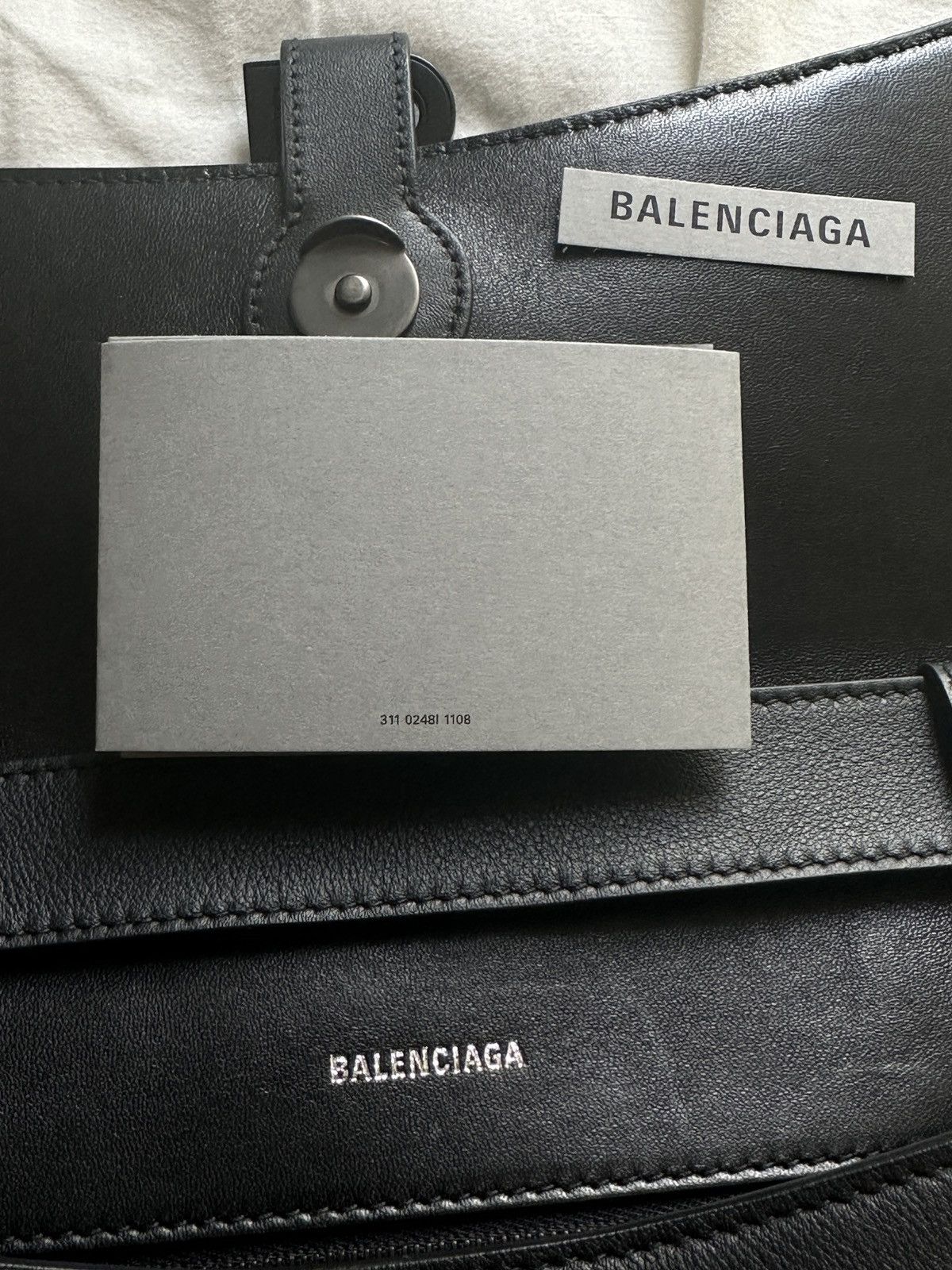 Balenciaga Balenciaga Downtown Small Shoulder Bag Size ONE SIZE - 3 Thumbnail