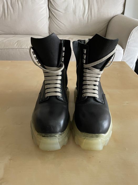 Rick Owens Rick Owens Bozo Tractor Lace Up Boots | Grailed