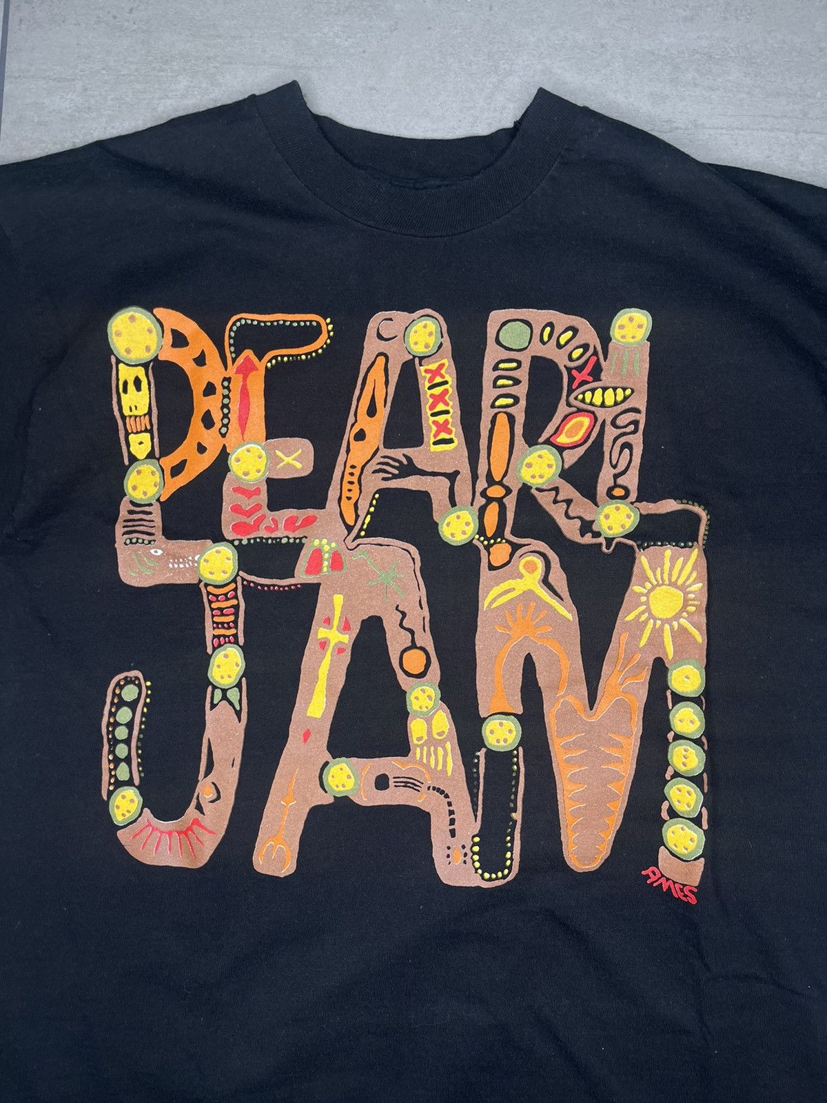 Band Tees Vintage Pearl Jam tour tee Size US XL / EU 56 / 4 - 3 Thumbnail