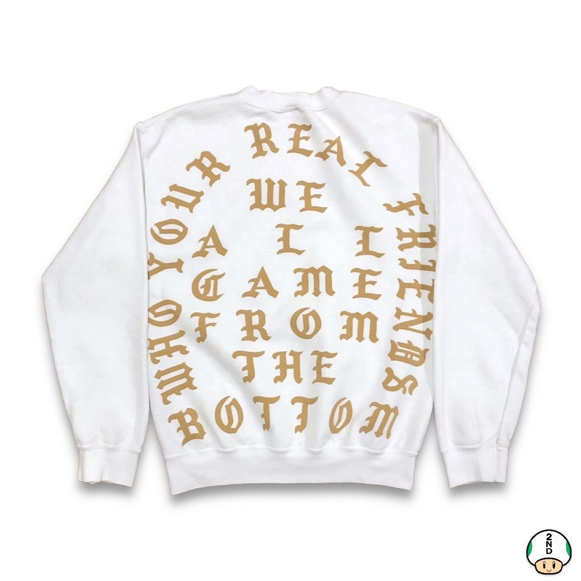 Kanye West 2016 Kanye West Saint Pablo Sweatshirt New York Real Friends Size US S / EU 44-46 / 1 - 1 Thumbnail