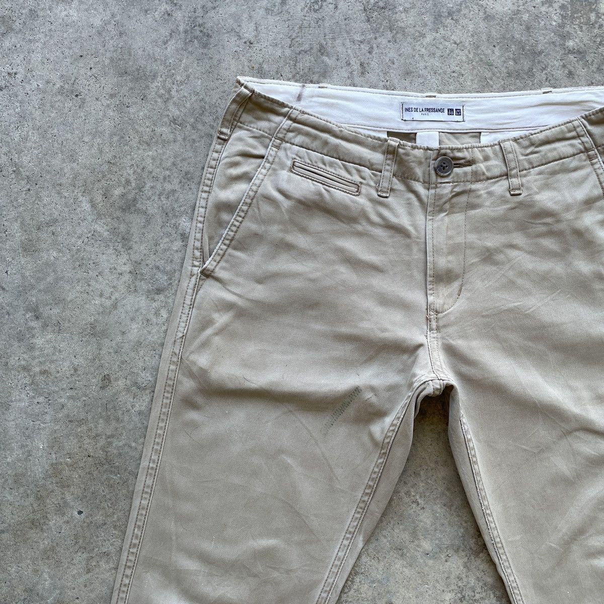 Japanese Brand × Vintage Vintage Ines De La Fressange Japan Trousers Casual Pants Size US 30 / EU 46 - 3 Thumbnail
