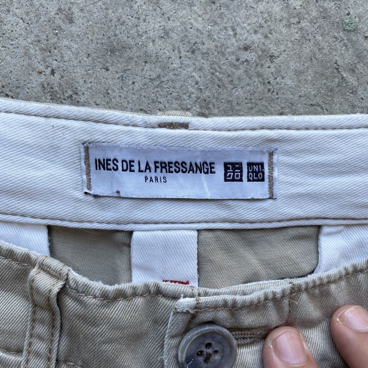 Japanese Brand × Vintage Vintage Ines De La Fressange Japan Trousers Casual Pants Size US 30 / EU 46 - 6 Thumbnail