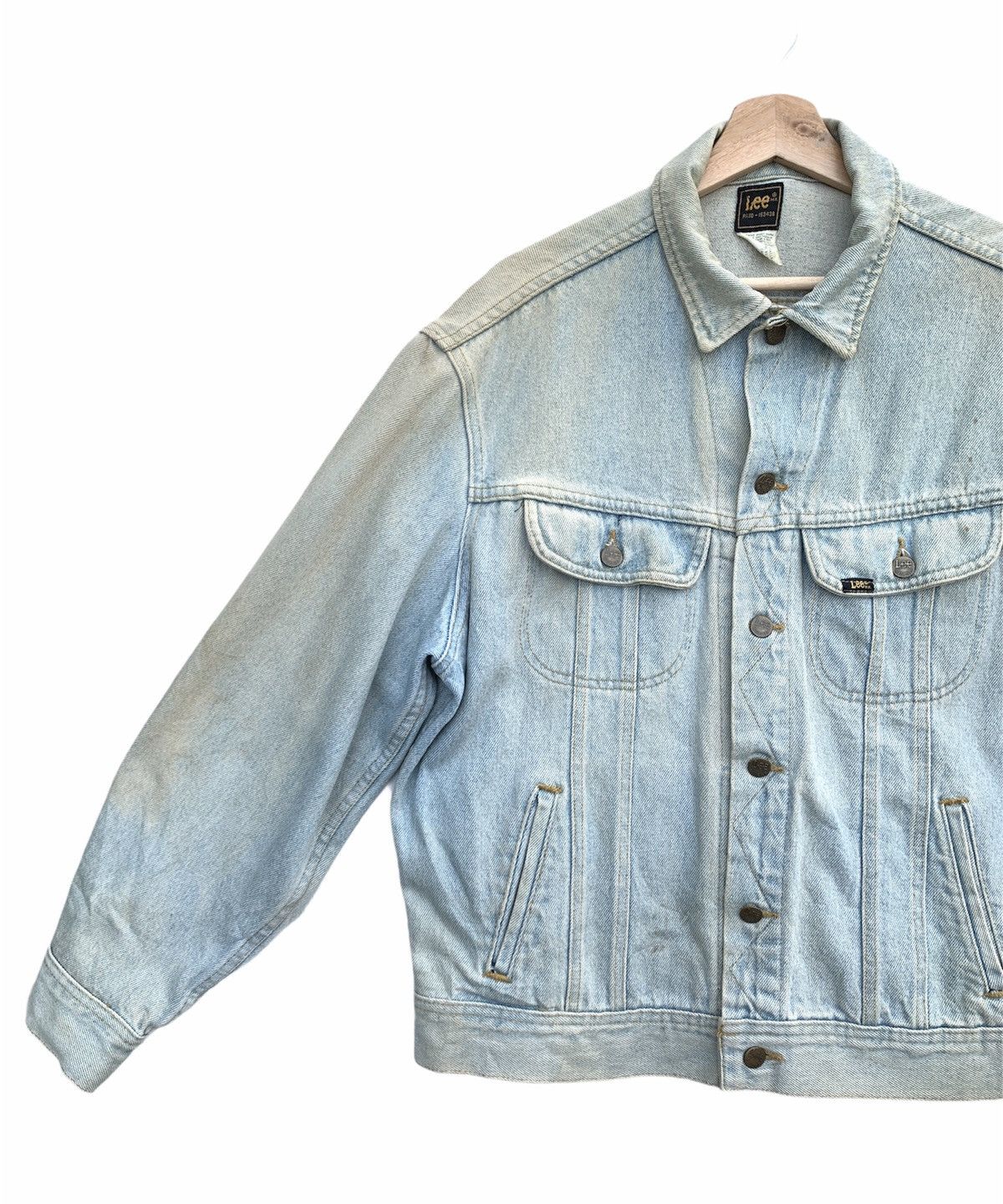 If Six Was Nine × Lee × Vintage Vintage Trucker Lee Made in Usa Faded Colours Size US M / EU 48-50 / 2 - 3 Thumbnail