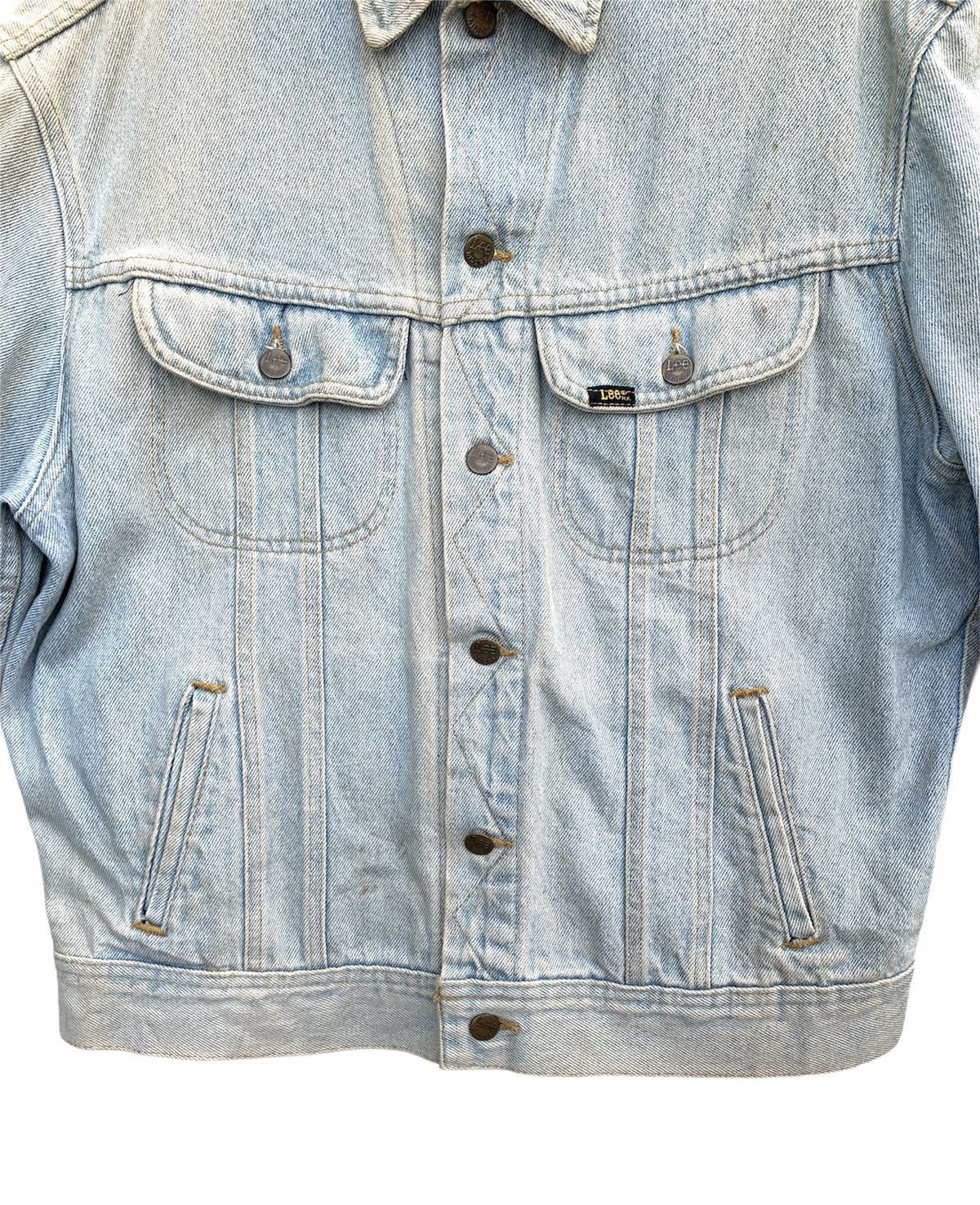 If Six Was Nine × Lee × Vintage Vintage Trucker Lee Made in Usa Faded Colours Size US M / EU 48-50 / 2 - 6 Thumbnail