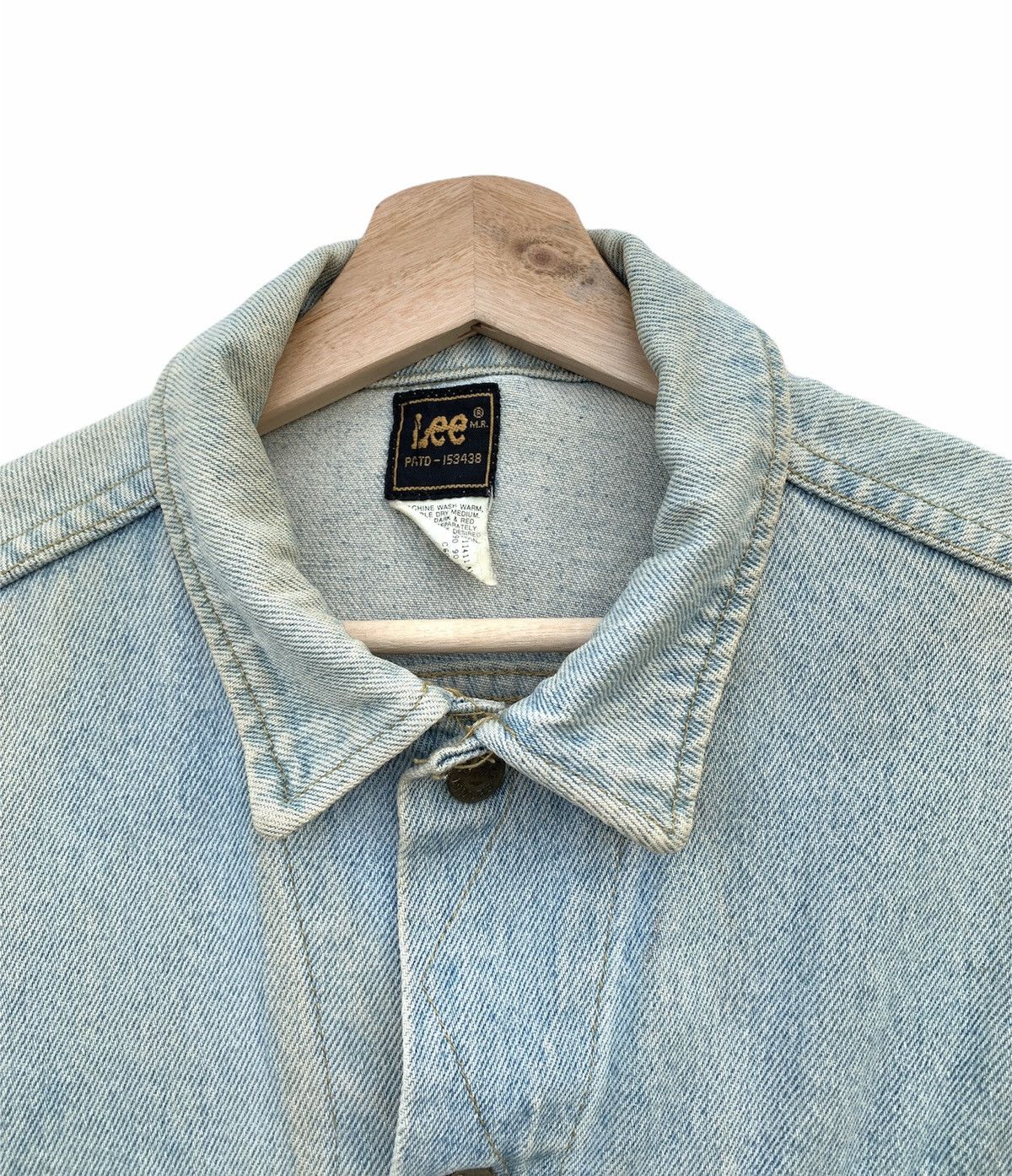 If Six Was Nine × Lee × Vintage Vintage Trucker Lee Made in Usa Faded Colours Size US M / EU 48-50 / 2 - 9 Thumbnail