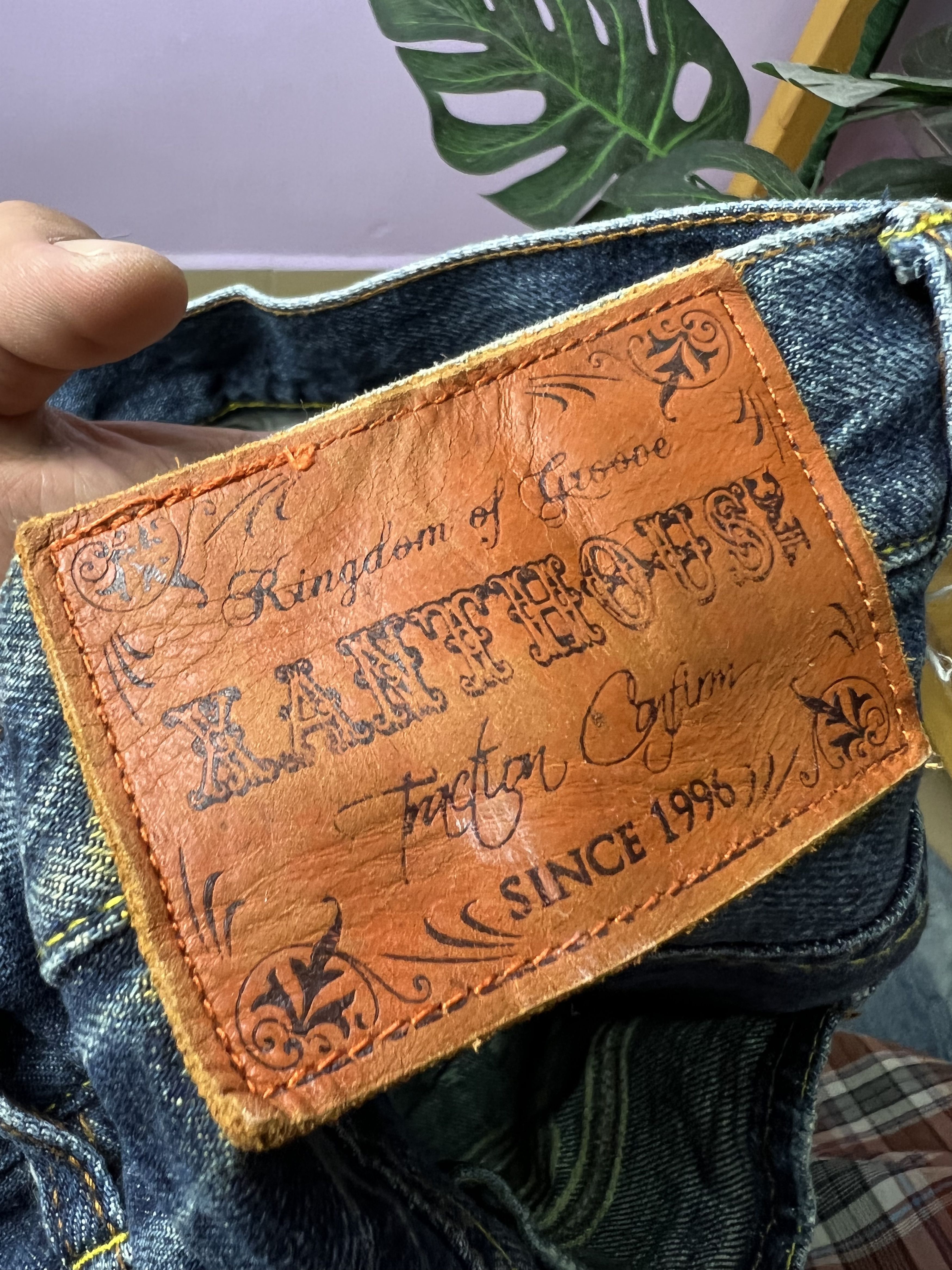 If Six Was Nine 🔥Xanthous Distressed Denim Size US 36 / EU 52 - 19 Thumbnail
