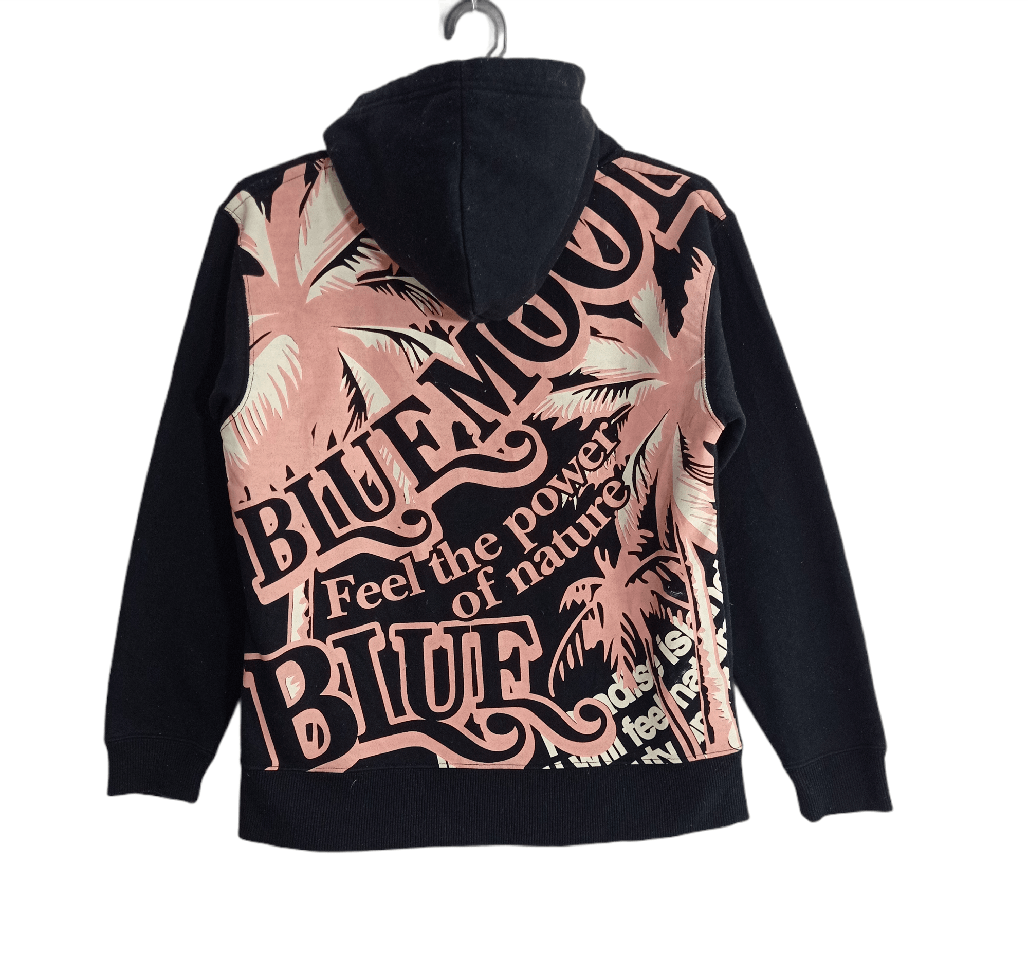 Japanese Brand Blue Moon Over Print Hoodie Sweatshirts Size US S / EU 44-46 / 1 - 2 Thumbnail