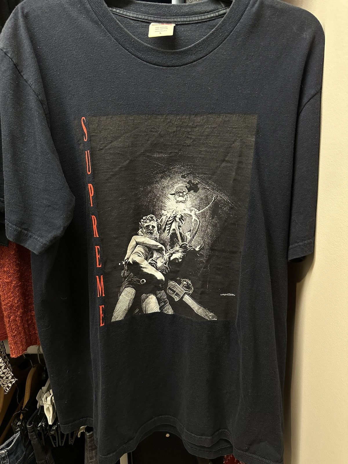 Supreme Supreme Horror Tee Size US L / EU 52-54 / 3 - 1 Thumbnail