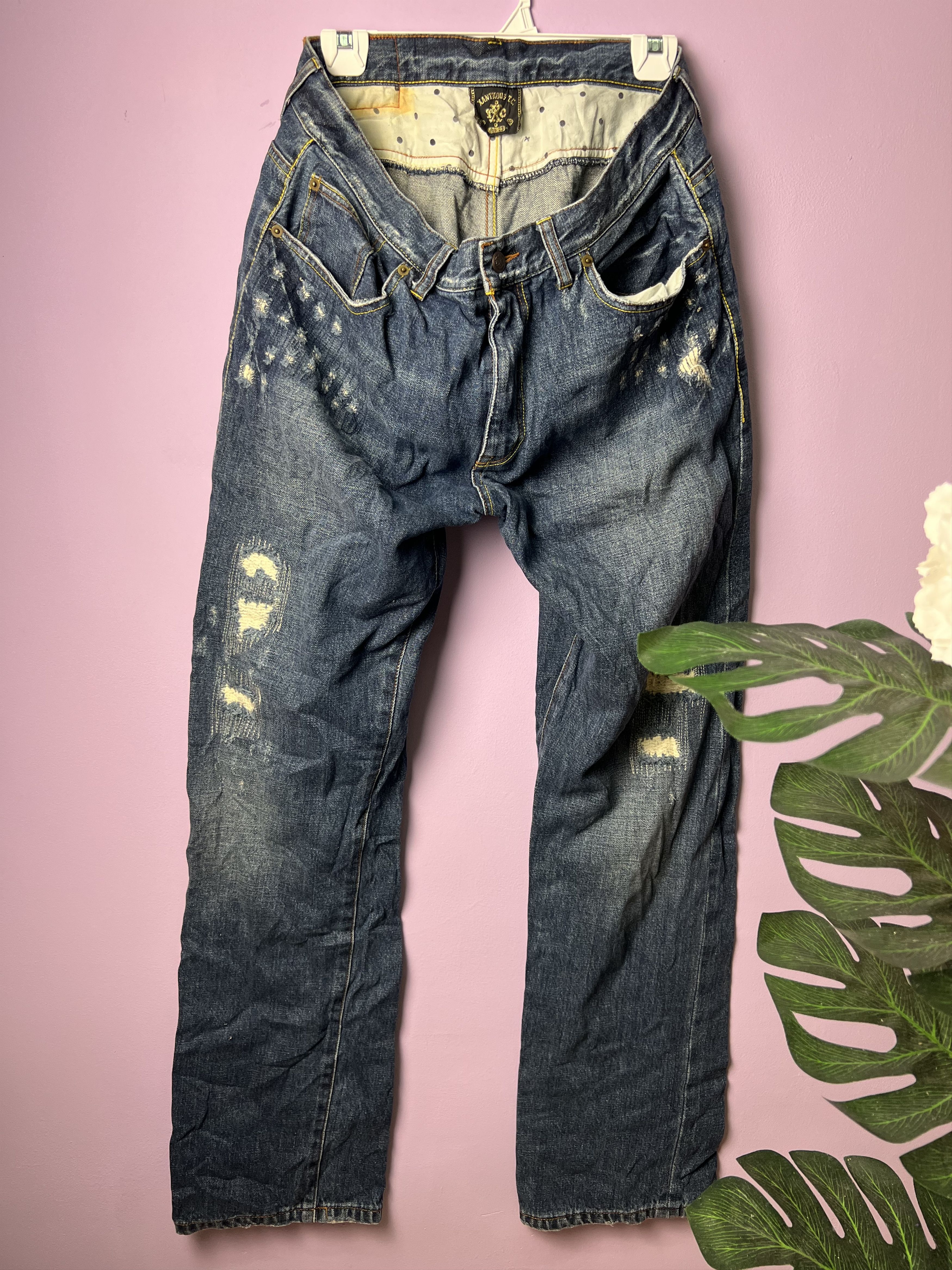 Other 🔥Xanthous Distressed Denim Size US 36 / EU 52 - 3 Thumbnail