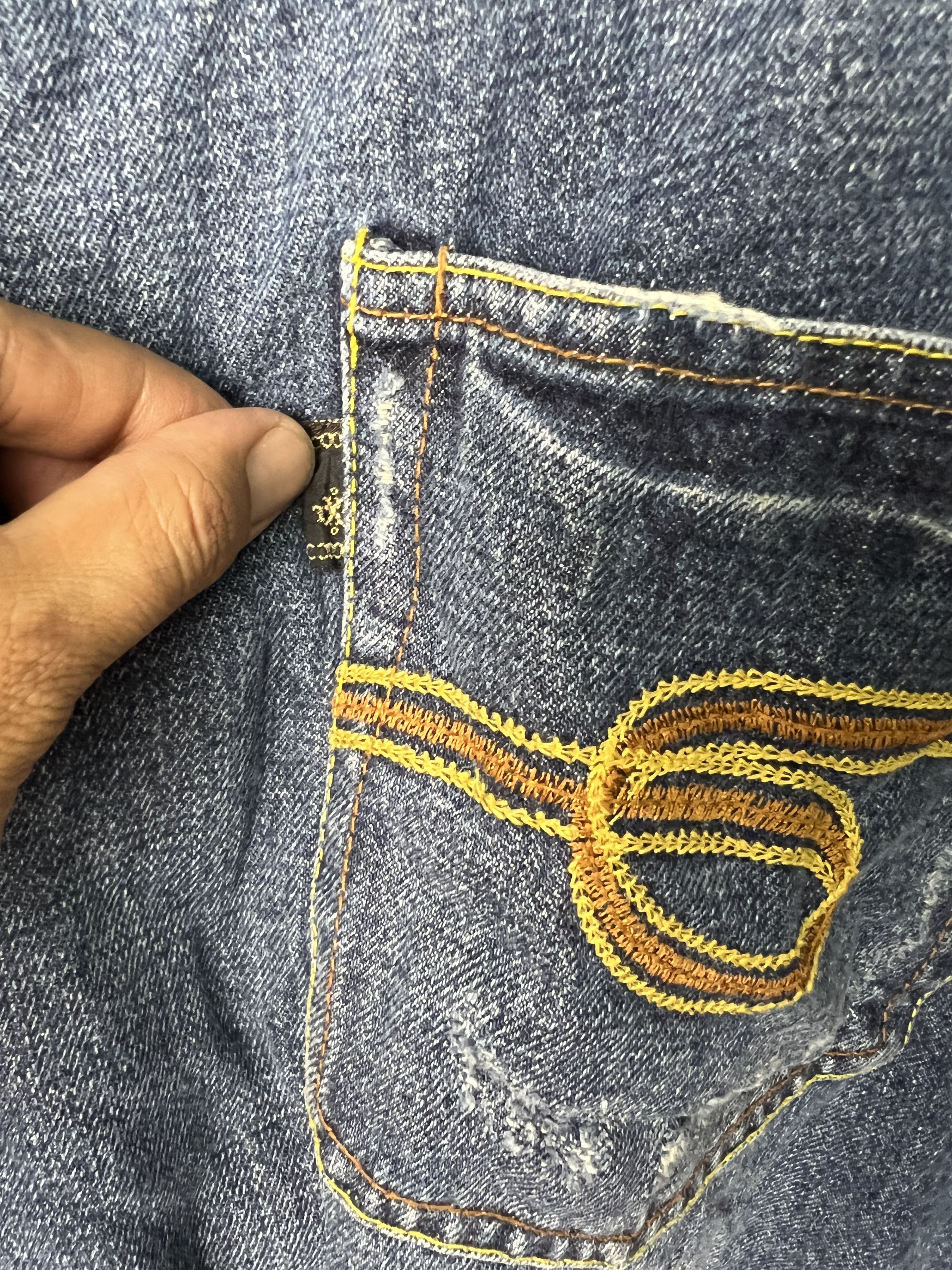 Other 🔥Xanthous Distressed Denim Size US 36 / EU 52 - 13 Thumbnail