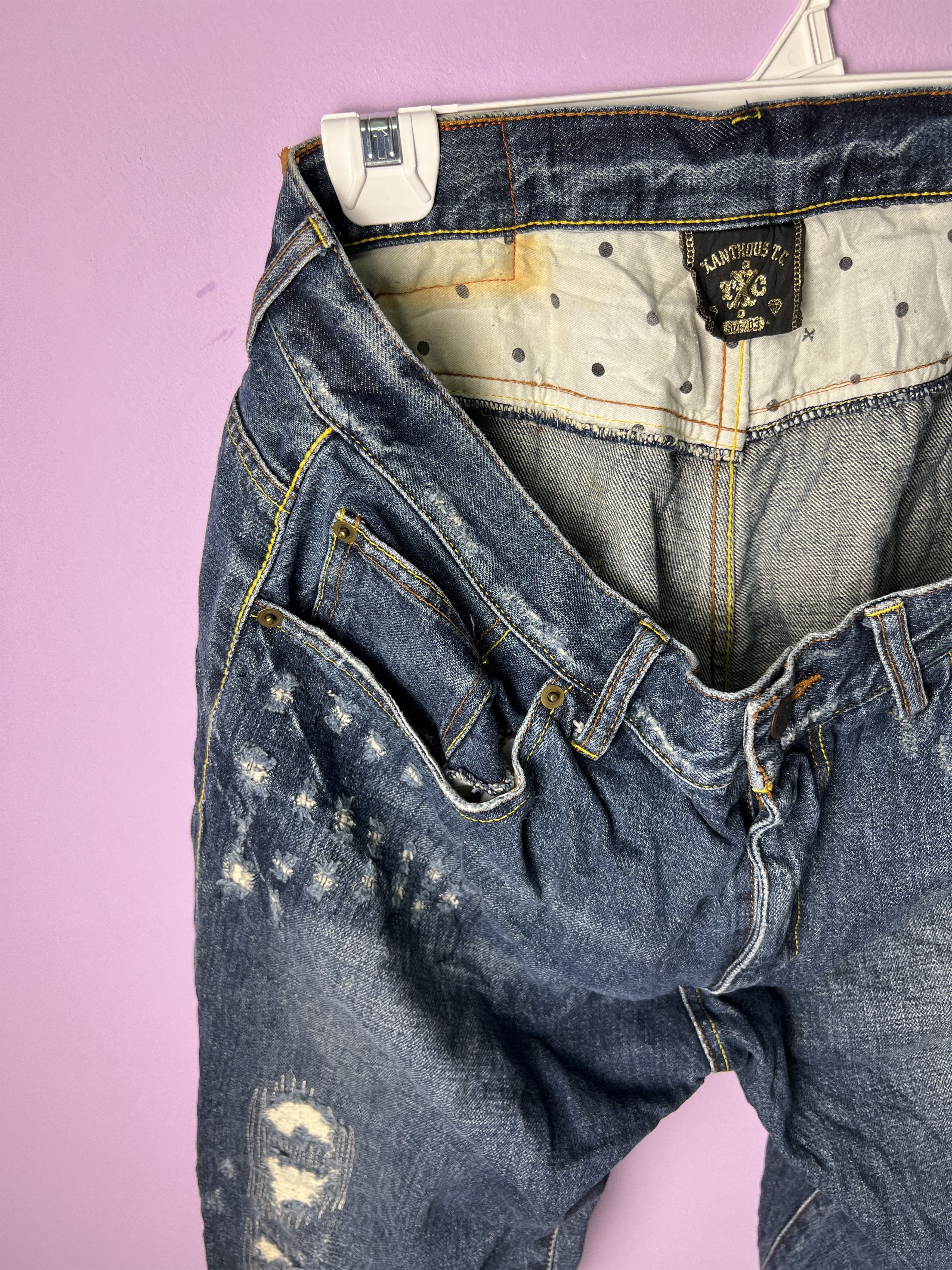 Other 🔥Xanthous Distressed Denim Size US 36 / EU 52 - 5 Thumbnail