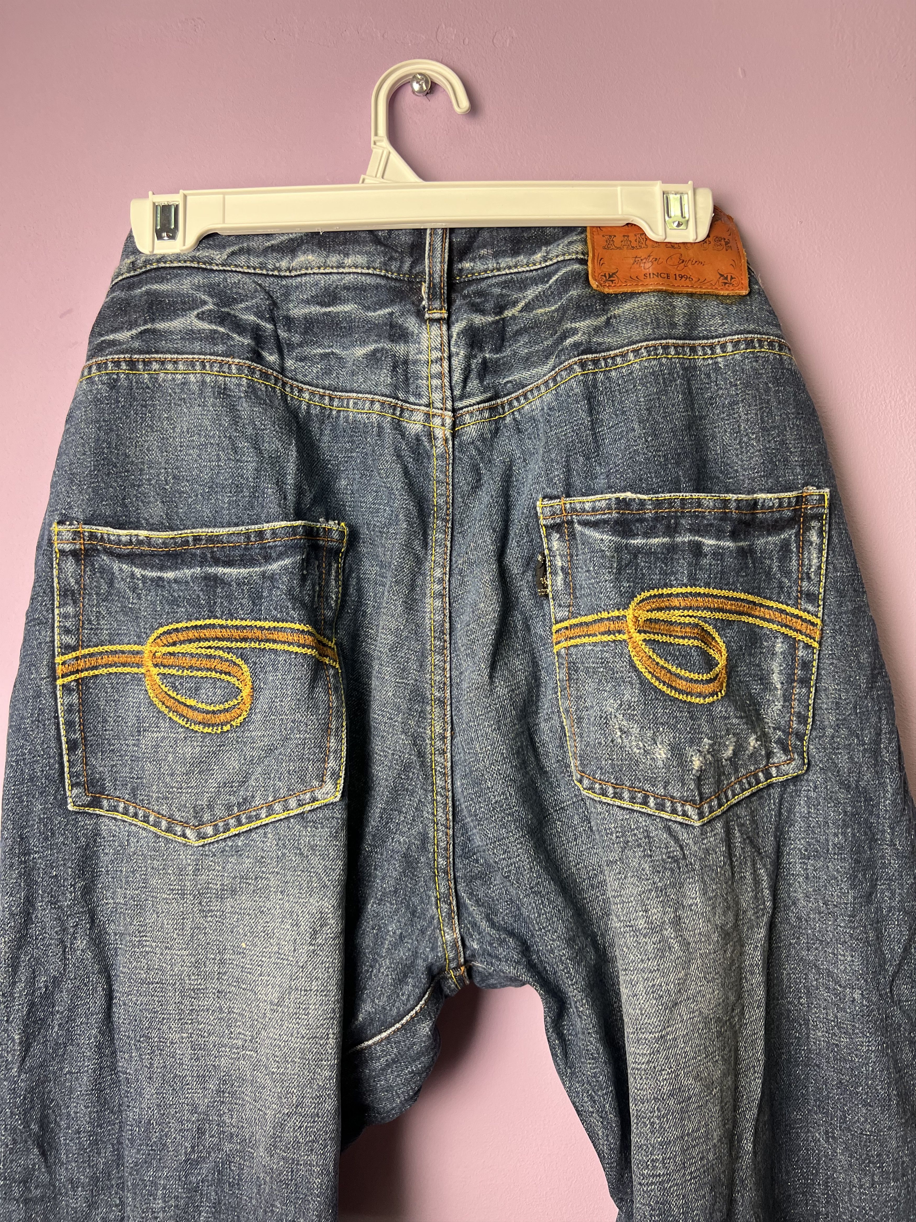 Other 🔥Xanthous Distressed Denim Size US 36 / EU 52 - 12 Thumbnail