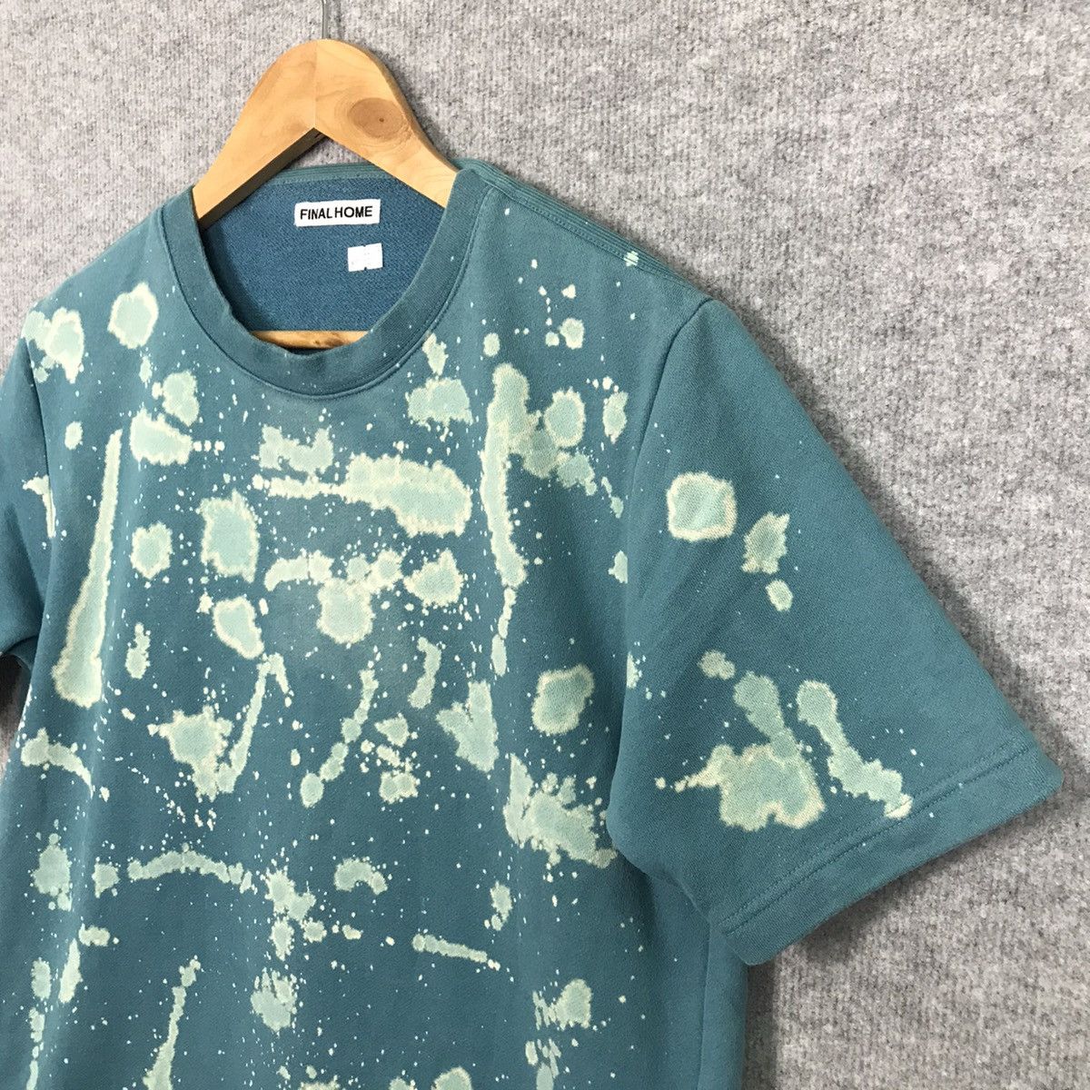 Final Home × Issey Miyake Final Home By Issey Miyake Acid Wash Short sleeve sweatshirt Size US M / EU 48-50 / 2 - 2 Thumbnail