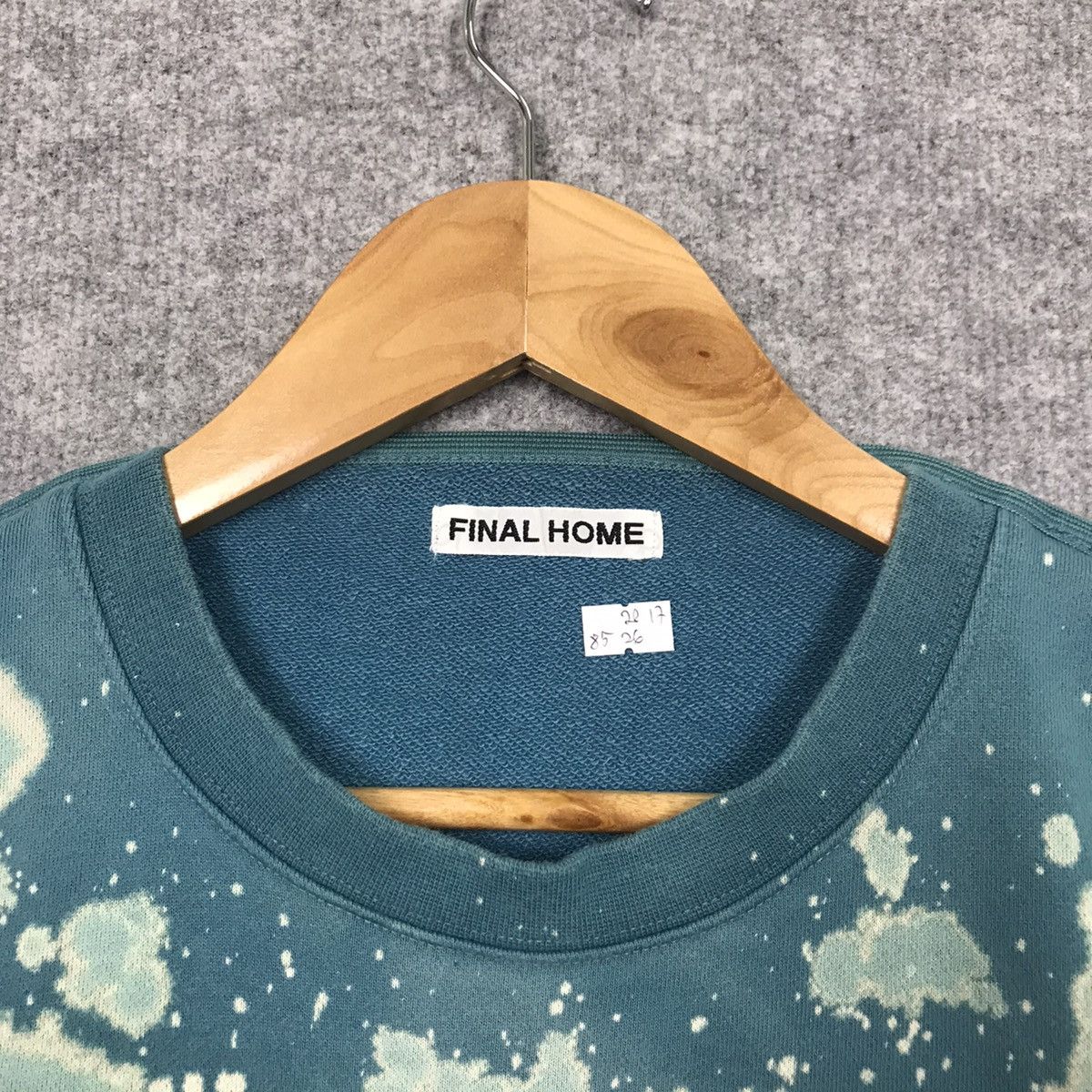 Final Home × Issey Miyake Final Home By Issey Miyake Acid Wash Short sleeve sweatshirt Size US M / EU 48-50 / 2 - 4 Thumbnail
