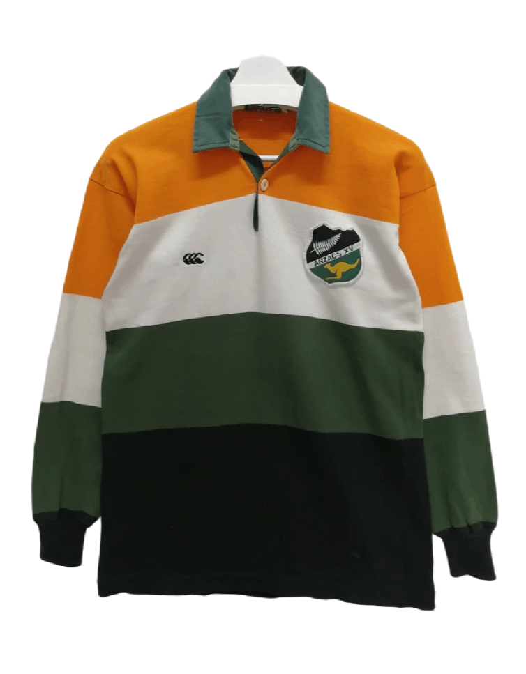 Canterbury of New Zealand Vintage CANTERBURY WALLABIES Polo Shirt Size US S / EU 44-46 / 1 - 1 Thumbnail