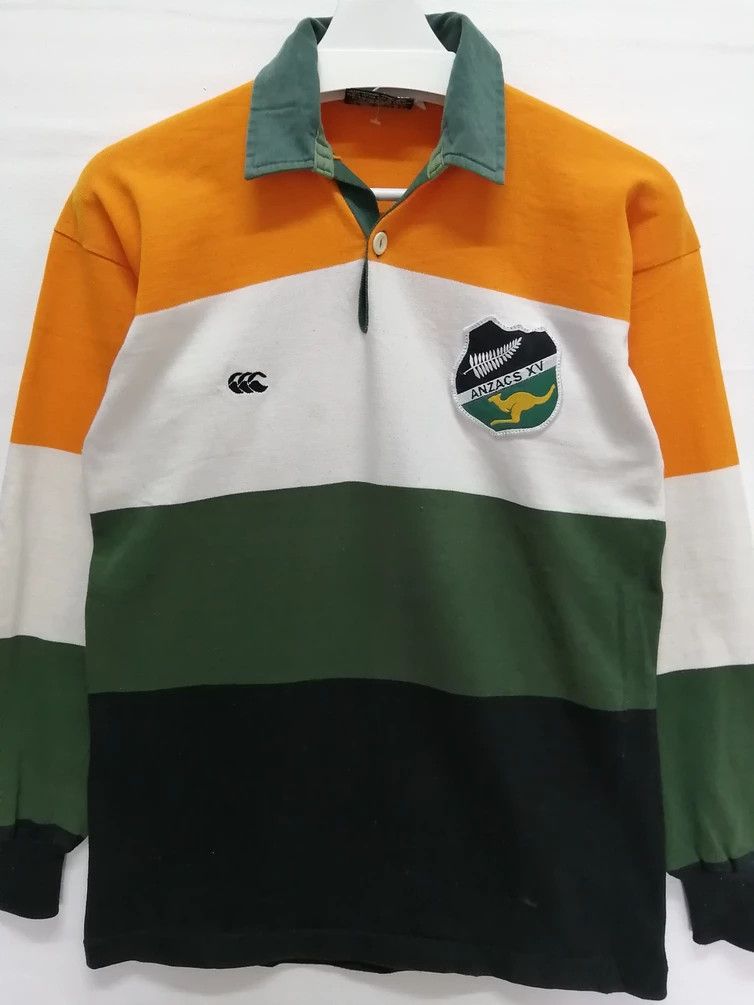 Canterbury of New Zealand Vintage CANTERBURY WALLABIES Polo Shirt Size US S / EU 44-46 / 1 - 8 Thumbnail