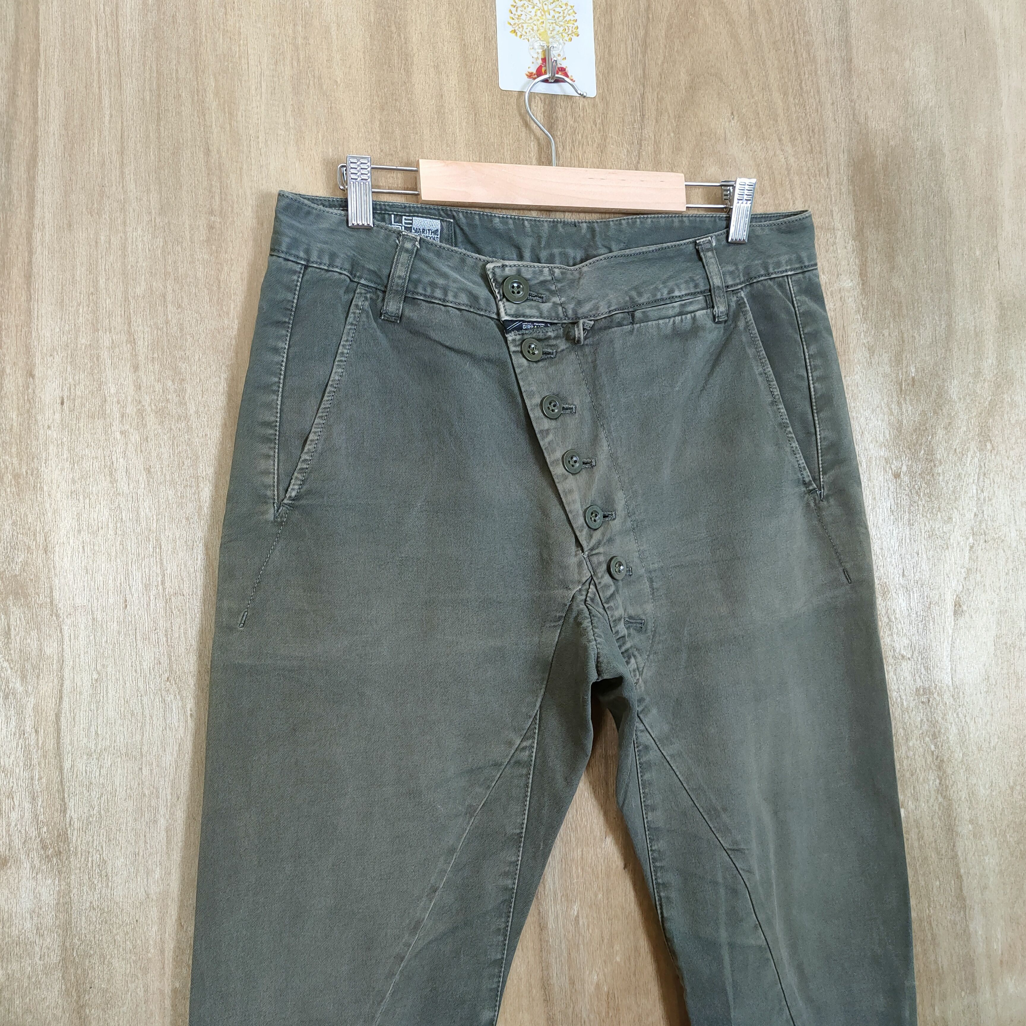 Marithe + Francois Girbaud VINTAGE MARITHE FRANCOIS GIRBAUD BONDAGE PANTS Size US 33 - 4 Thumbnail