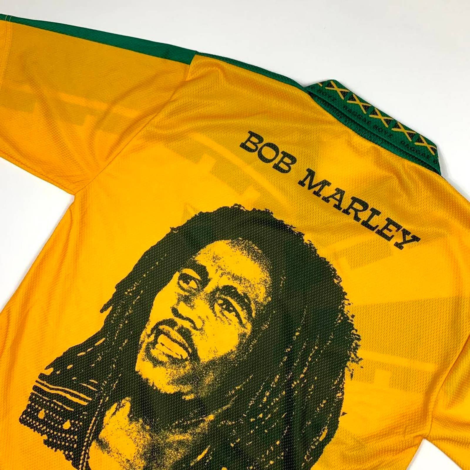 Bob Marley Soccer 77 White T-Shirt - Men's