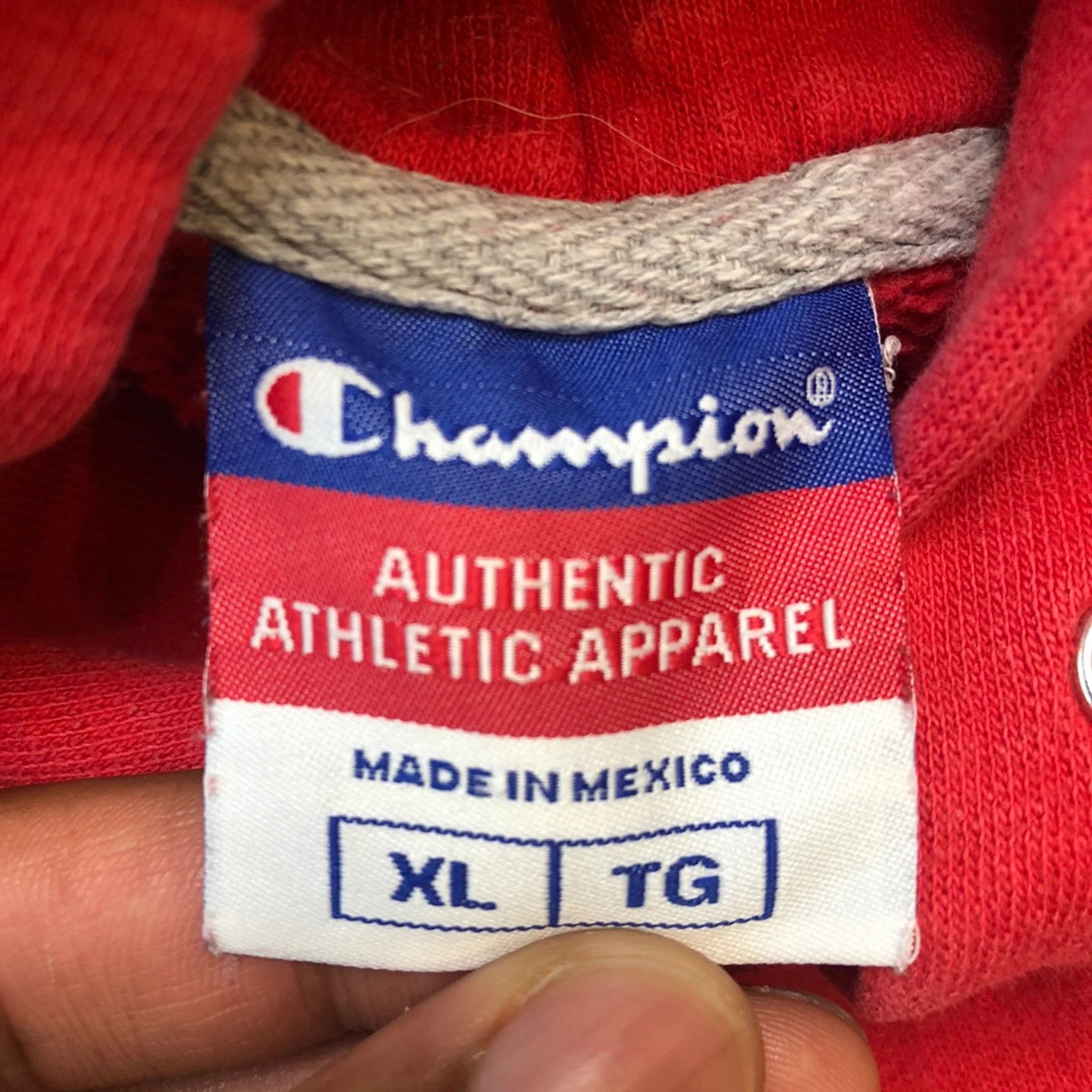 Champion Champion Hoodie Authentic Athletic Pullover Hood Sweatshirt Size US L / EU 52-54 / 3 - 7 Thumbnail
