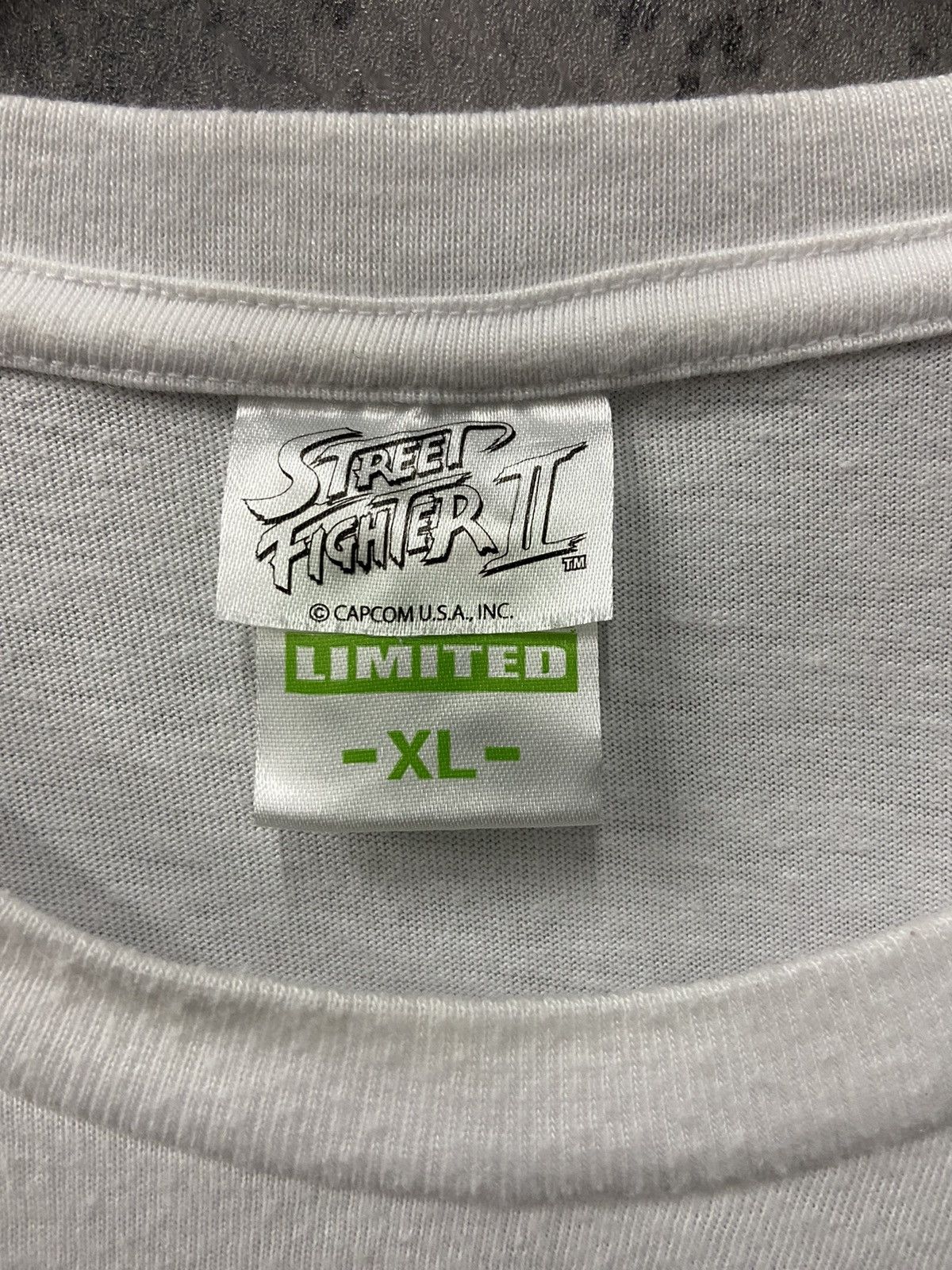 Japanese Brand × Nintendo × Vintage Vintage Street Fighter II Capcom Game Official Tshirt Size US L / EU 52-54 / 3 - 7 Thumbnail