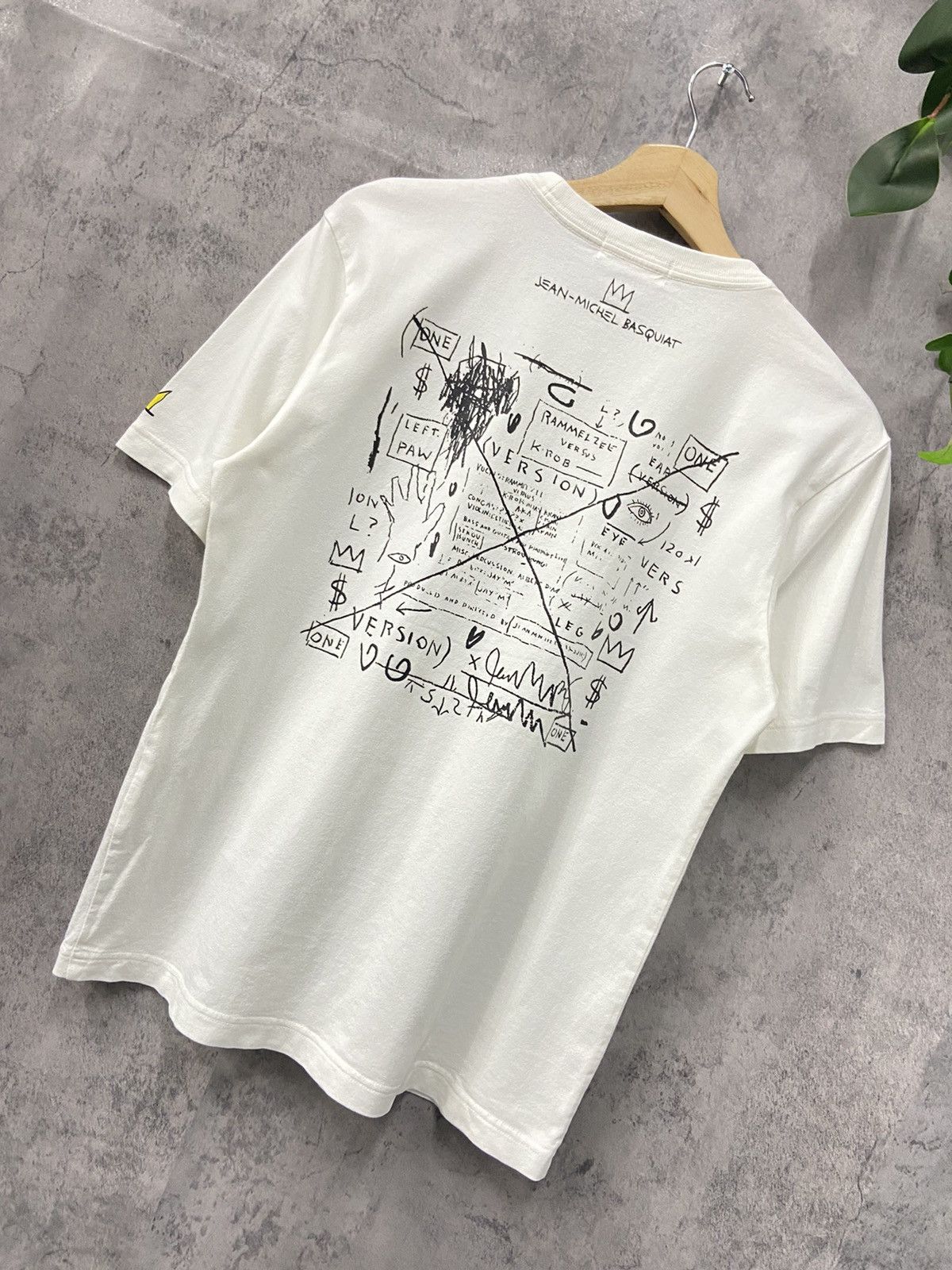 Jean-Michel Basquiat Vintage Jean Michel Basquiat Rammellzee K-Rob Street Art Tee Size US S / EU 44-46 / 1 - 8 Thumbnail