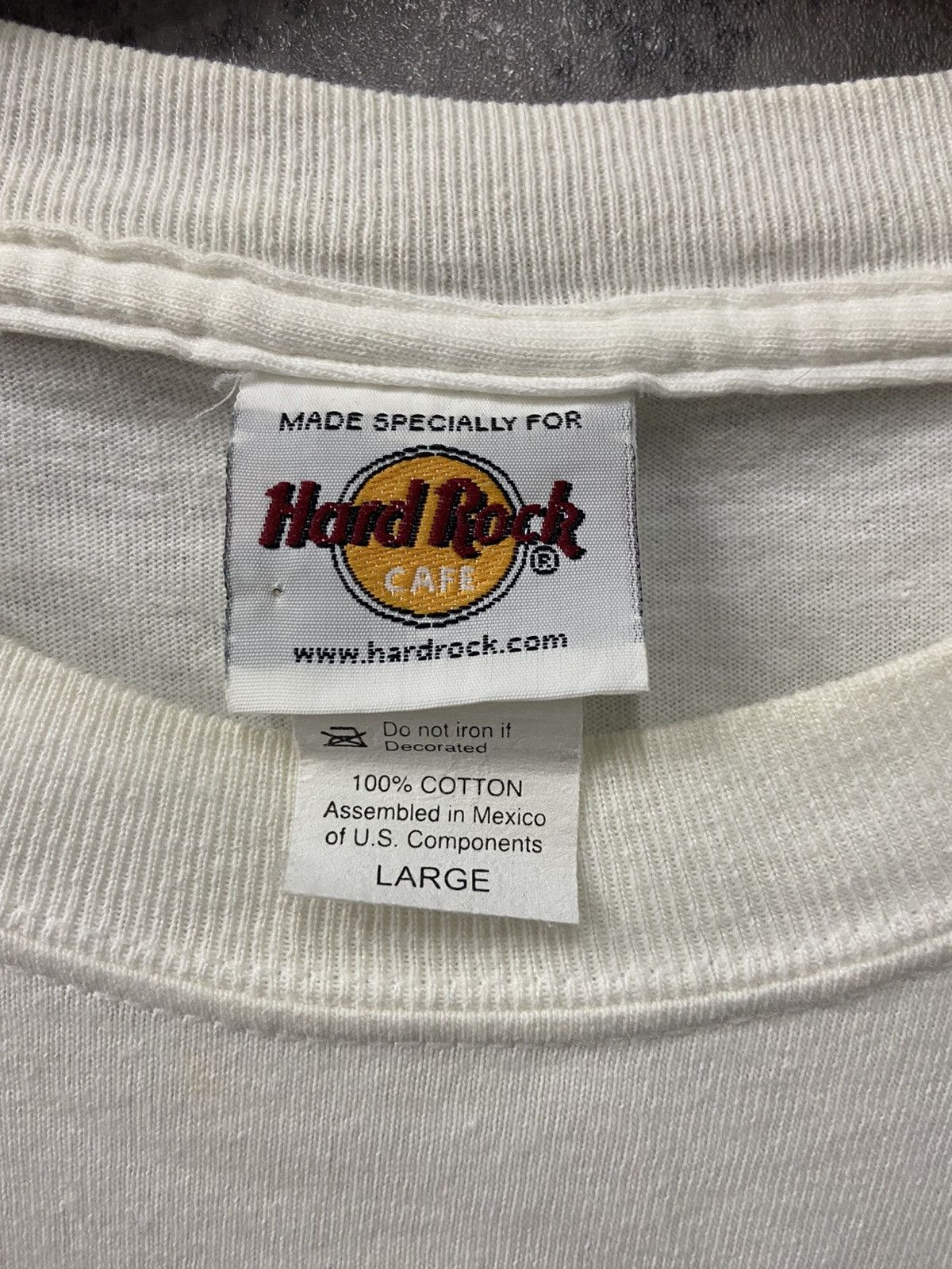 Hard Rock Cafe Vintage 90’s Hard Rock Cafe Elvis Presley Memorial Tshirt Size US XL / EU 56 / 4 - 12 Thumbnail