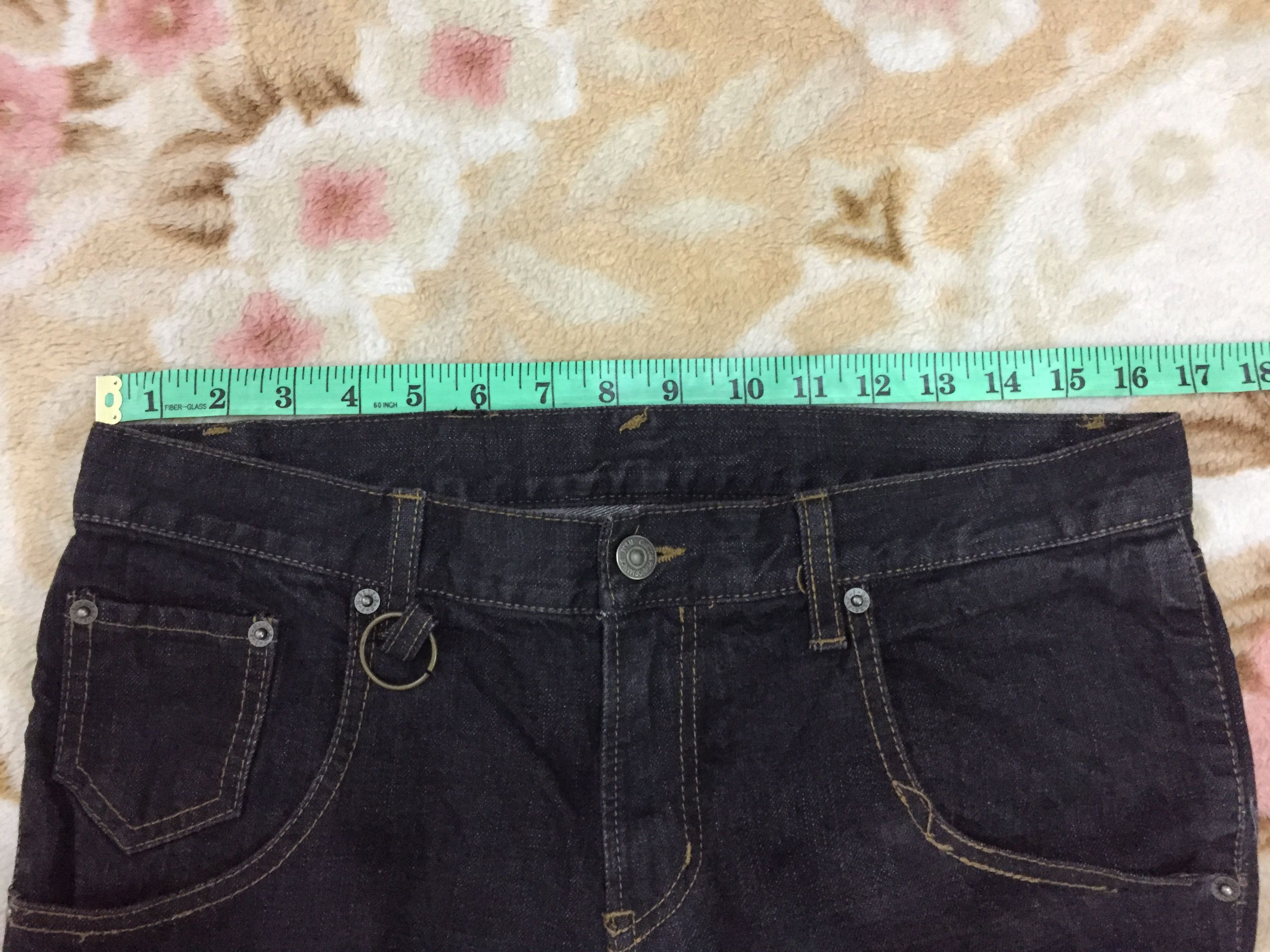 PPFM Multi zipper Bondage Strap adjustable leg denim Size US 33 - 13 Thumbnail