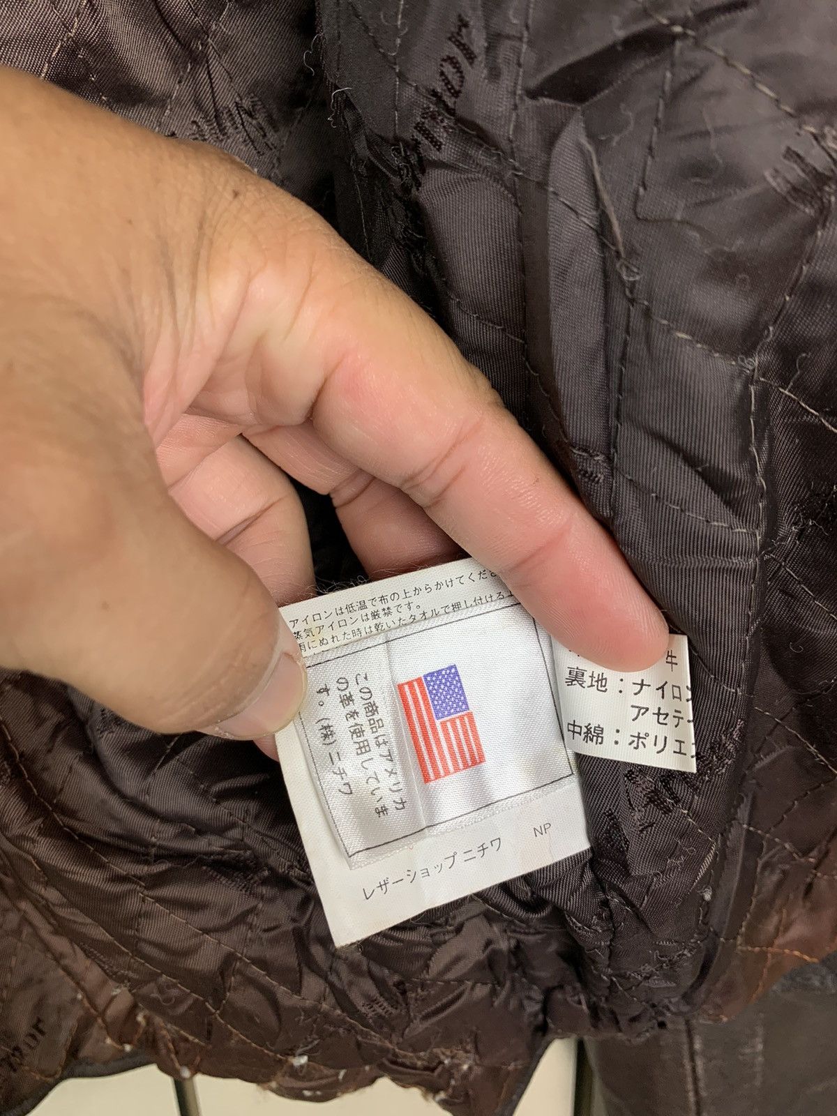 Japanese Brand Vintage Japanese Brand Wind Armor Leather Jacket Size US S / EU 44-46 / 1 - 18 Thumbnail