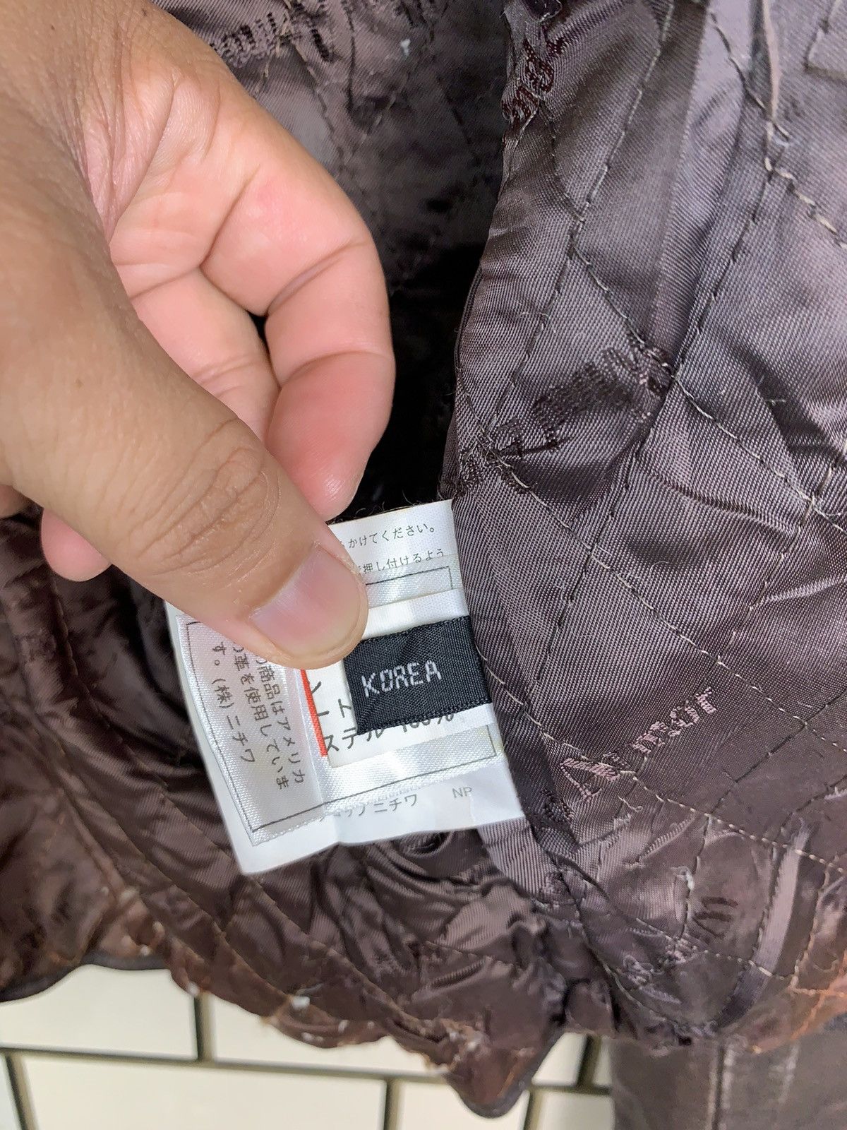 Japanese Brand Vintage Japanese Brand Wind Armor Leather Jacket Size US S / EU 44-46 / 1 - 20 Thumbnail