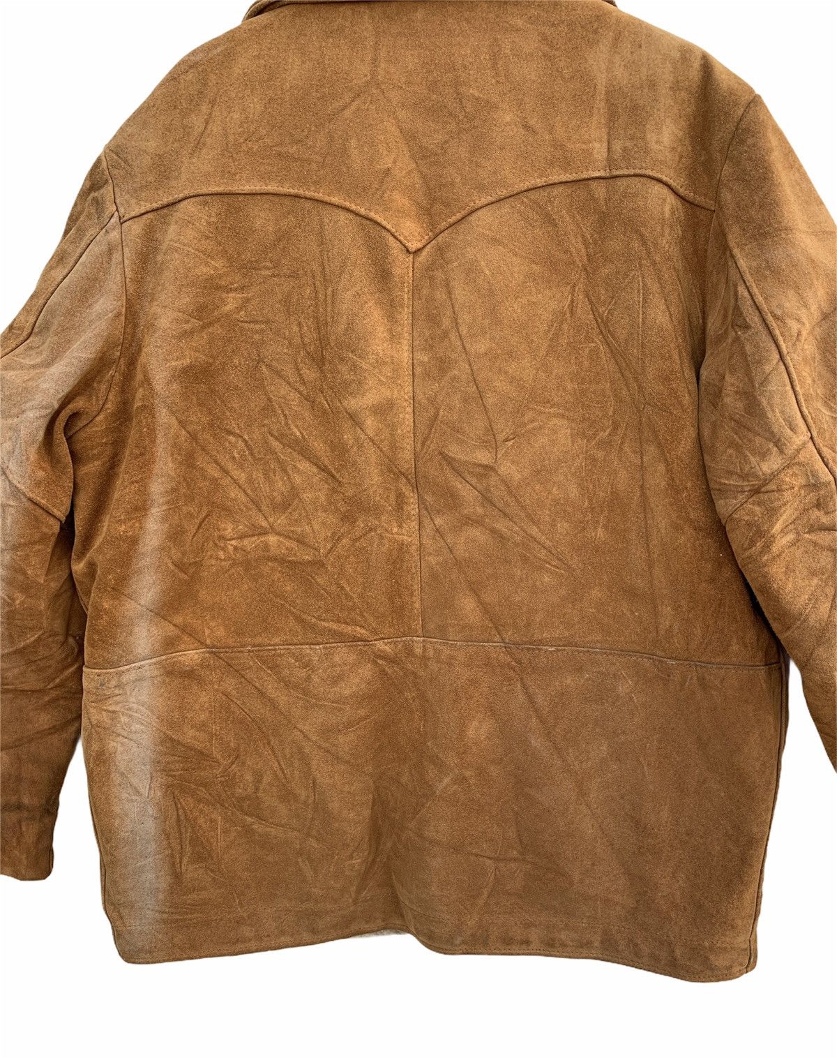 Genuine Leather Vintage 70’s Schott Western Sherpa Suede Leather Jacket Size US XS / EU 42 / 0 - 10 Thumbnail