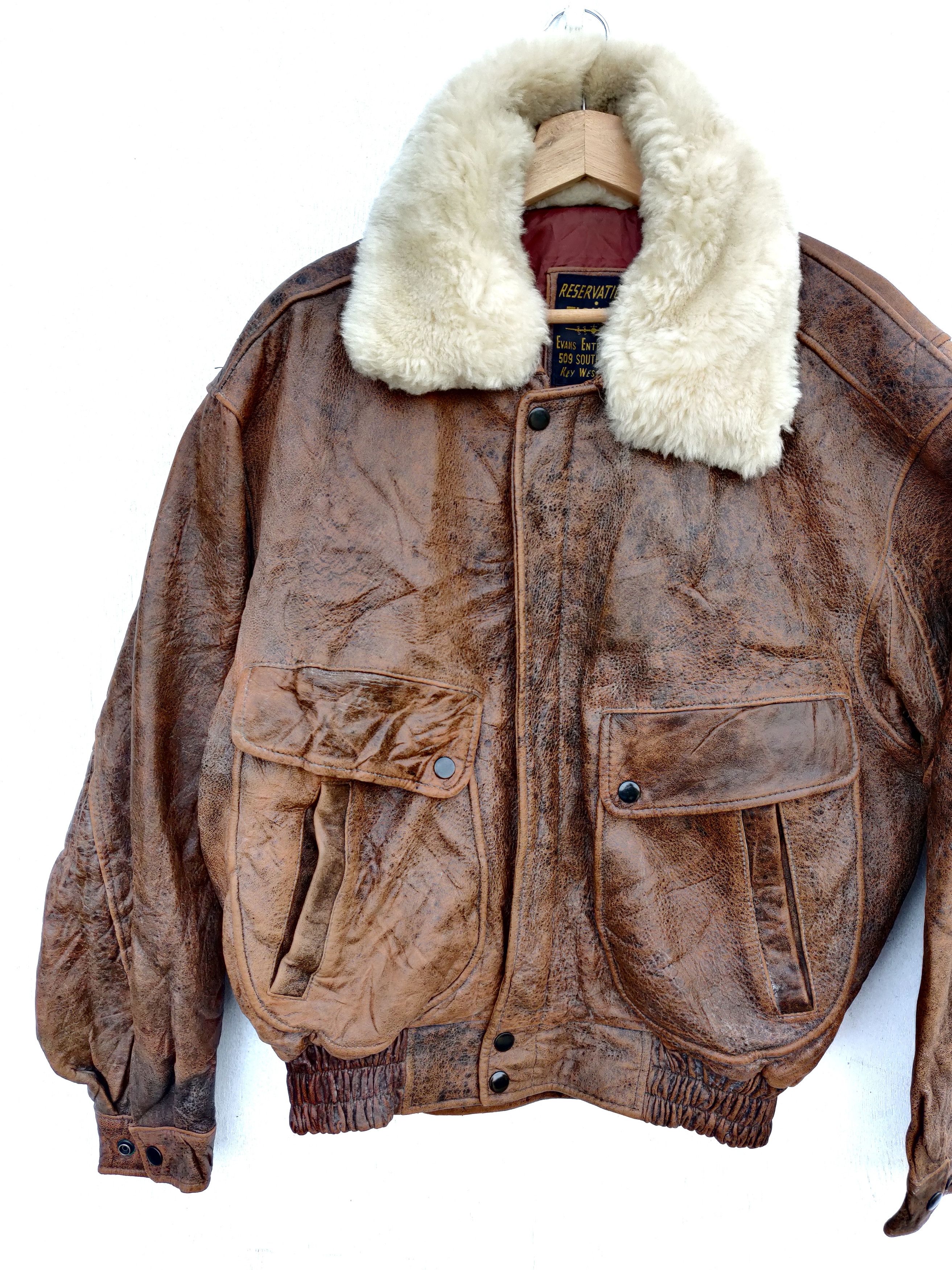 14th Addiction Vintage Leather Jacket Design Army Size US M / EU 48-50 / 2 - 5 Thumbnail
