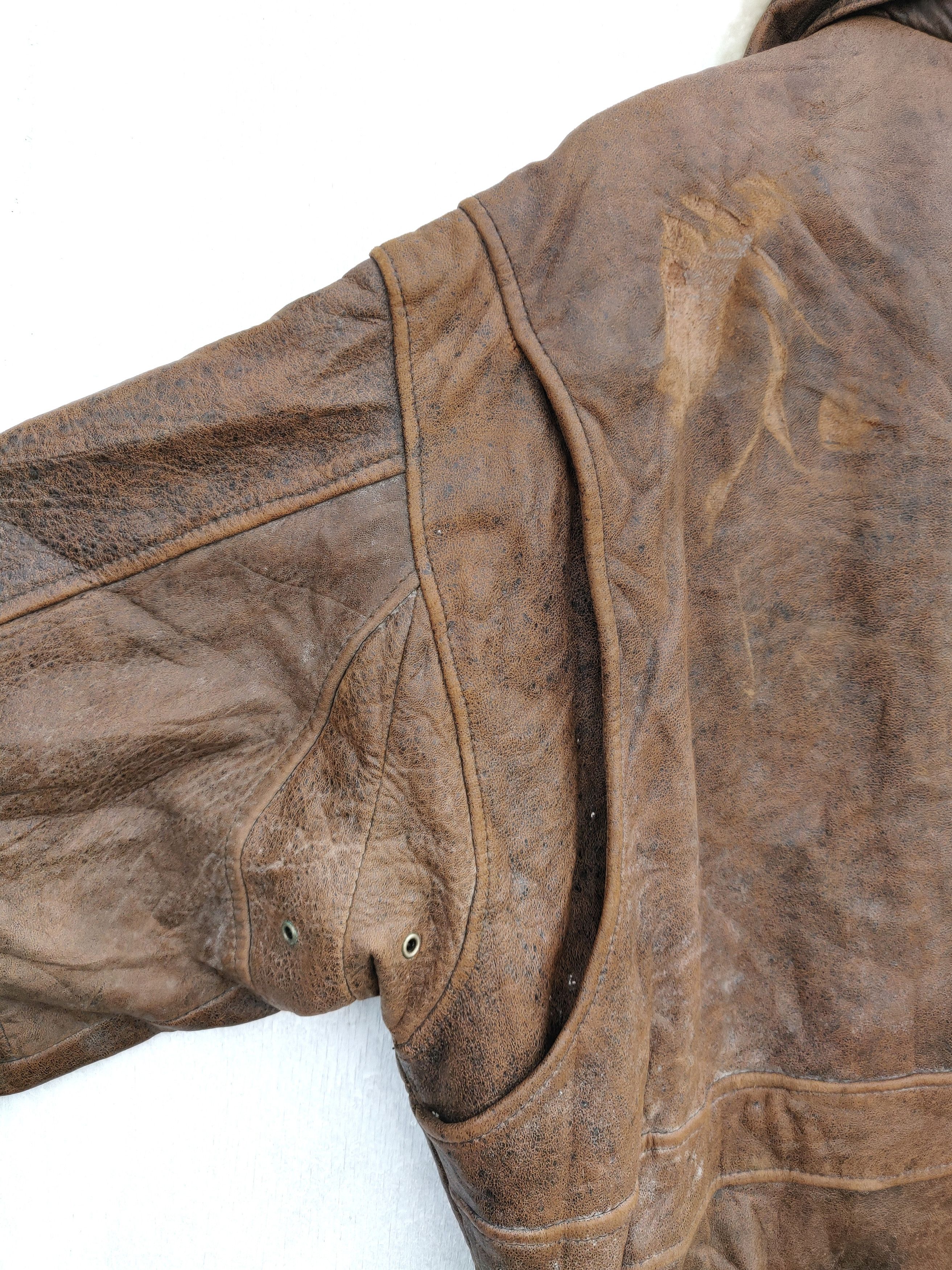 14th Addiction Vintage Leather Jacket Design Army Size US M / EU 48-50 / 2 - 10 Thumbnail