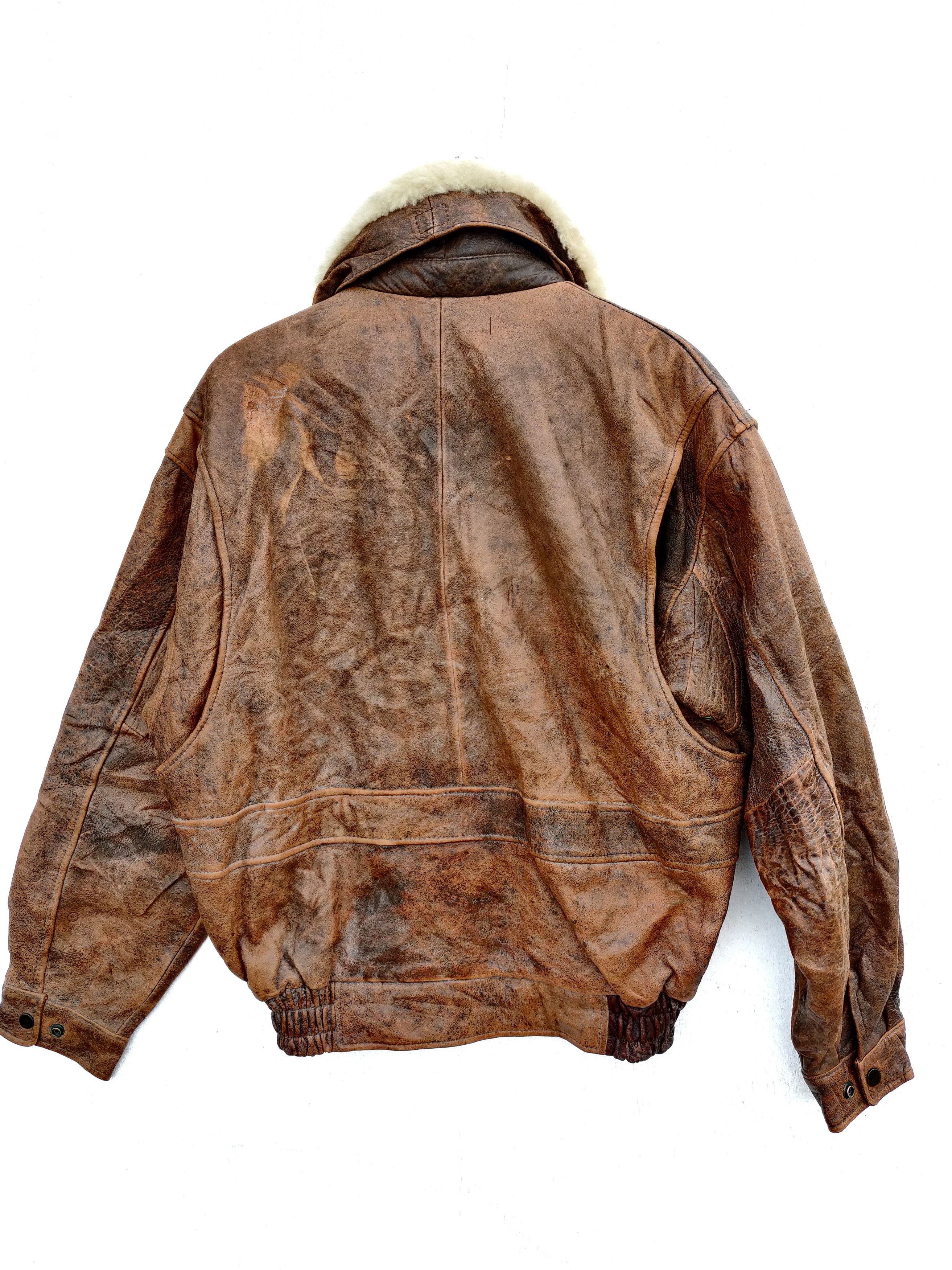 14th Addiction Vintage Leather Jacket Design Army Size US M / EU 48-50 / 2 - 13 Thumbnail