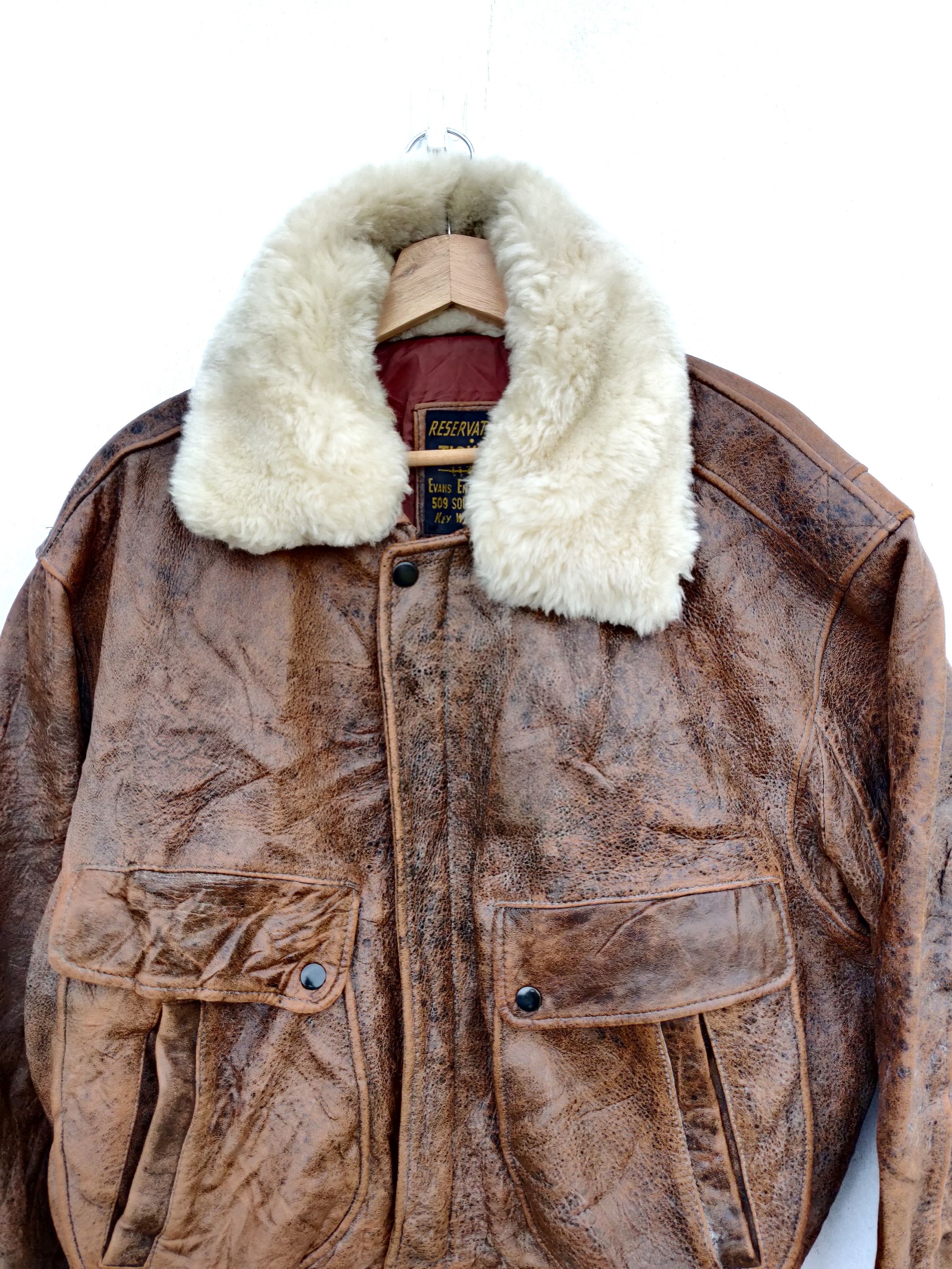 14th Addiction Vintage Leather Jacket Design Army Size US M / EU 48-50 / 2 - 3 Thumbnail