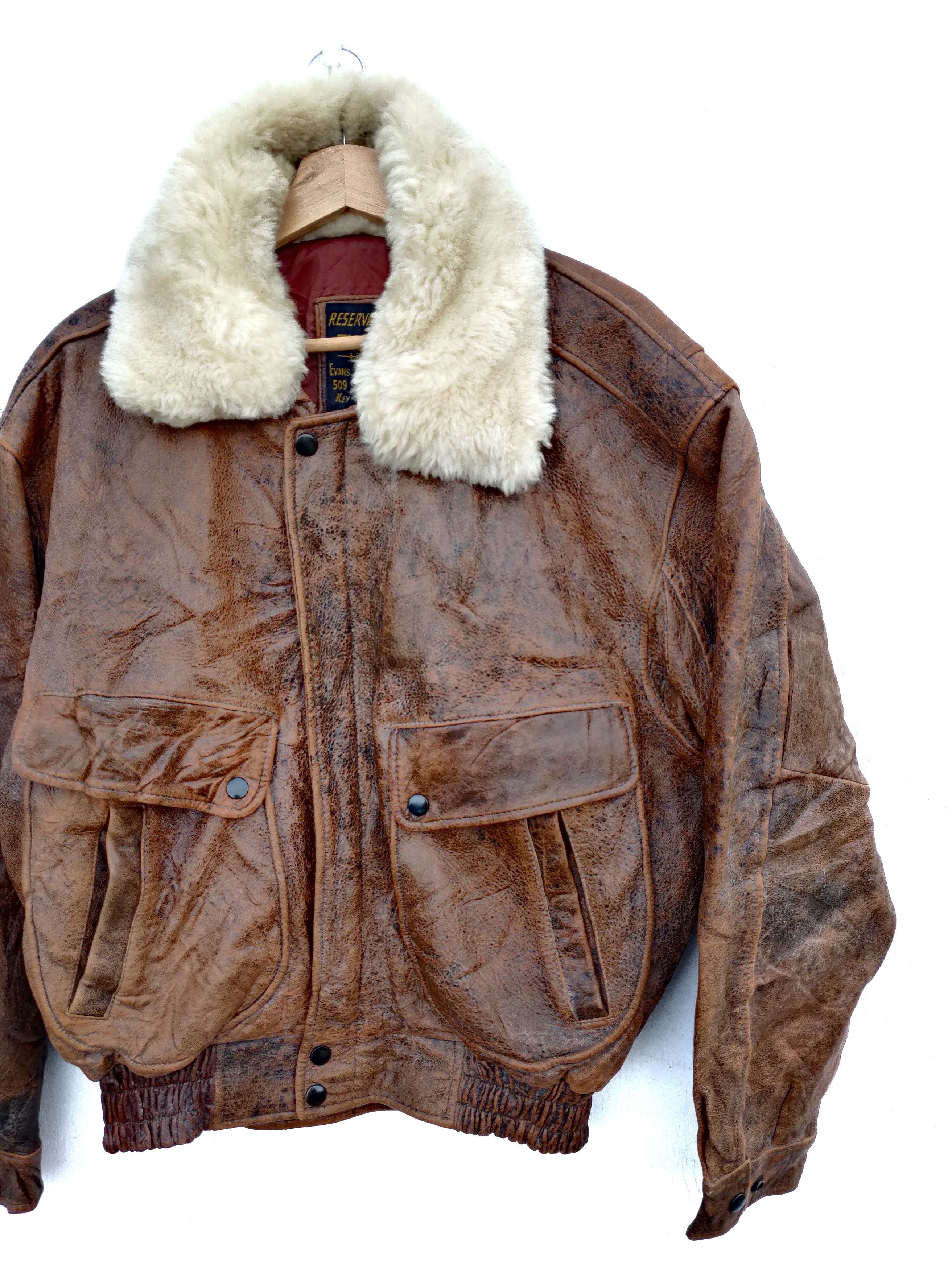 14th Addiction Vintage Leather Jacket Design Army Size US M / EU 48-50 / 2 - 6 Thumbnail