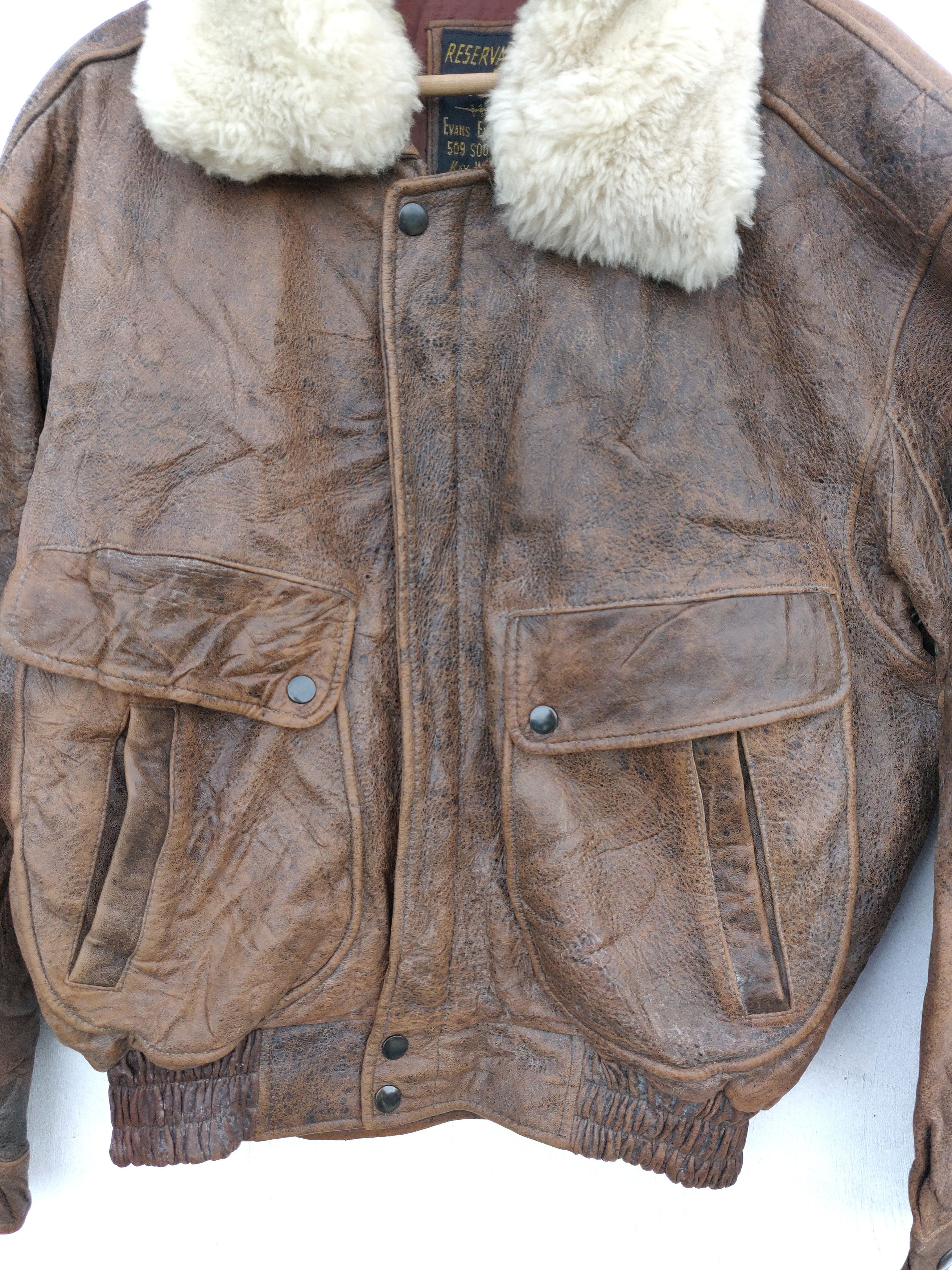 14th Addiction Vintage Leather Jacket Design Army Size US M / EU 48-50 / 2 - 4 Thumbnail