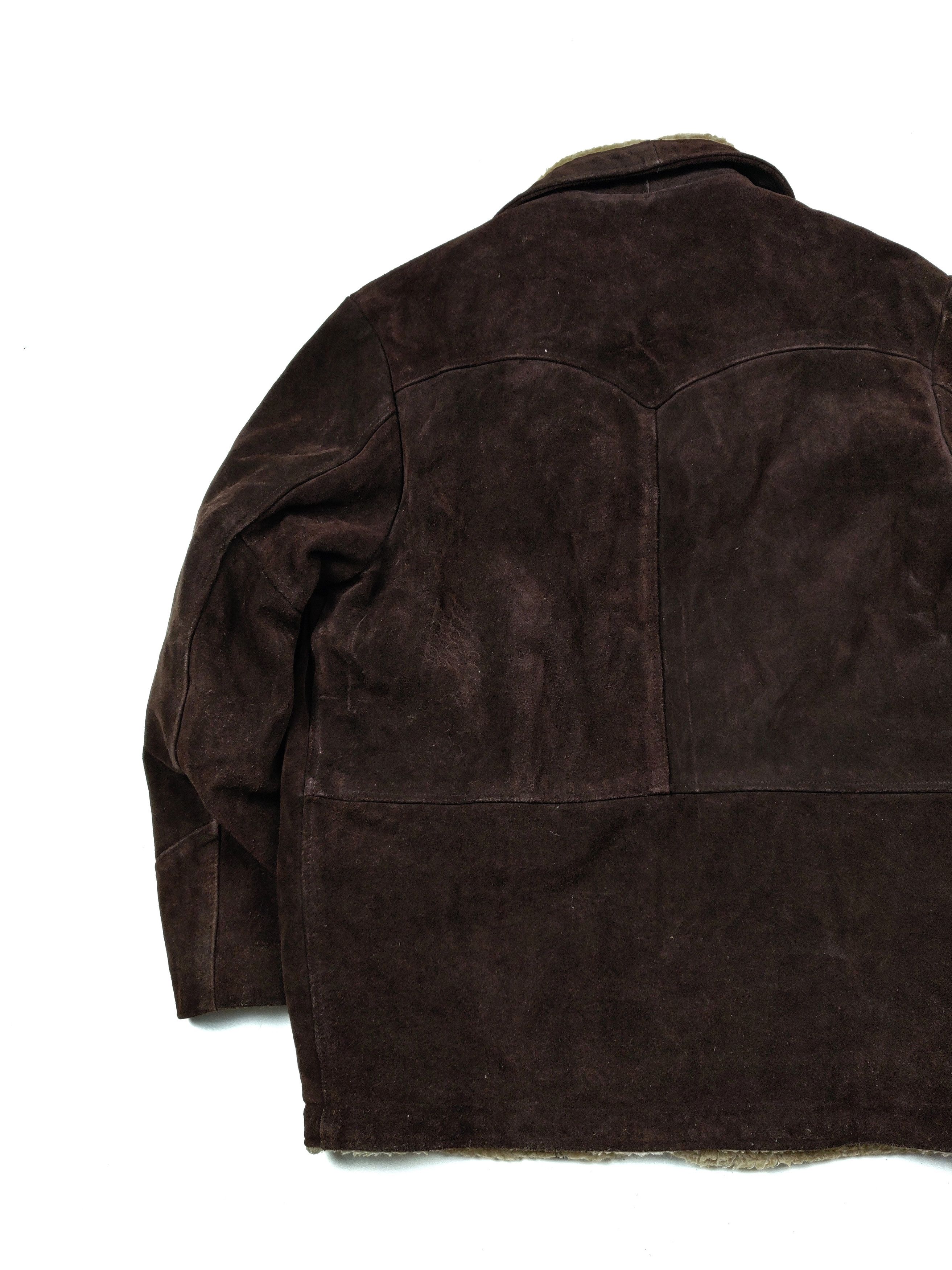 Vintage WESTERN SCHOTT Leather Jacket Size:42 Made in USA