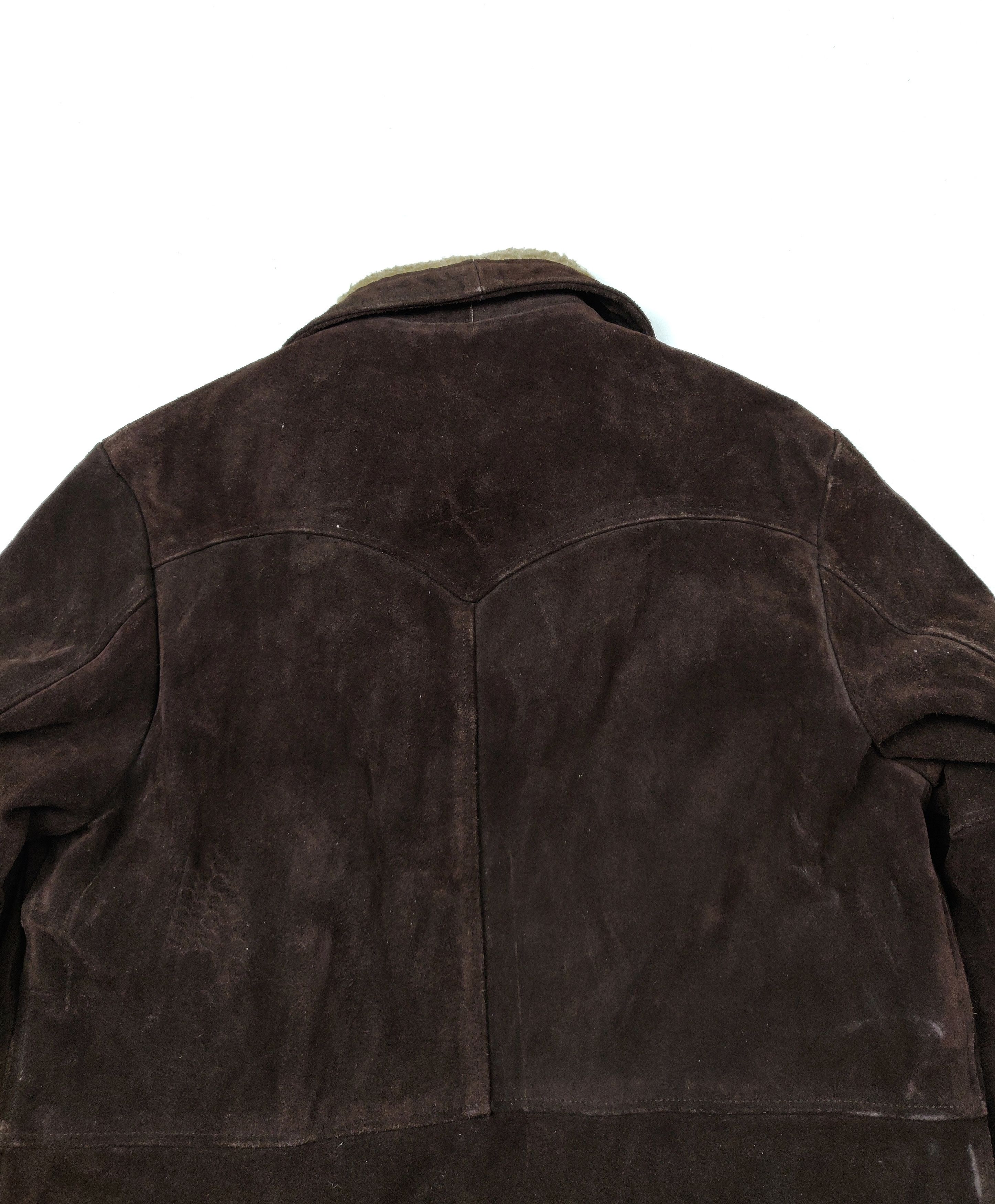 Vintage WESTERN SCHOTT Leather Jacket Size:42 Made in USA