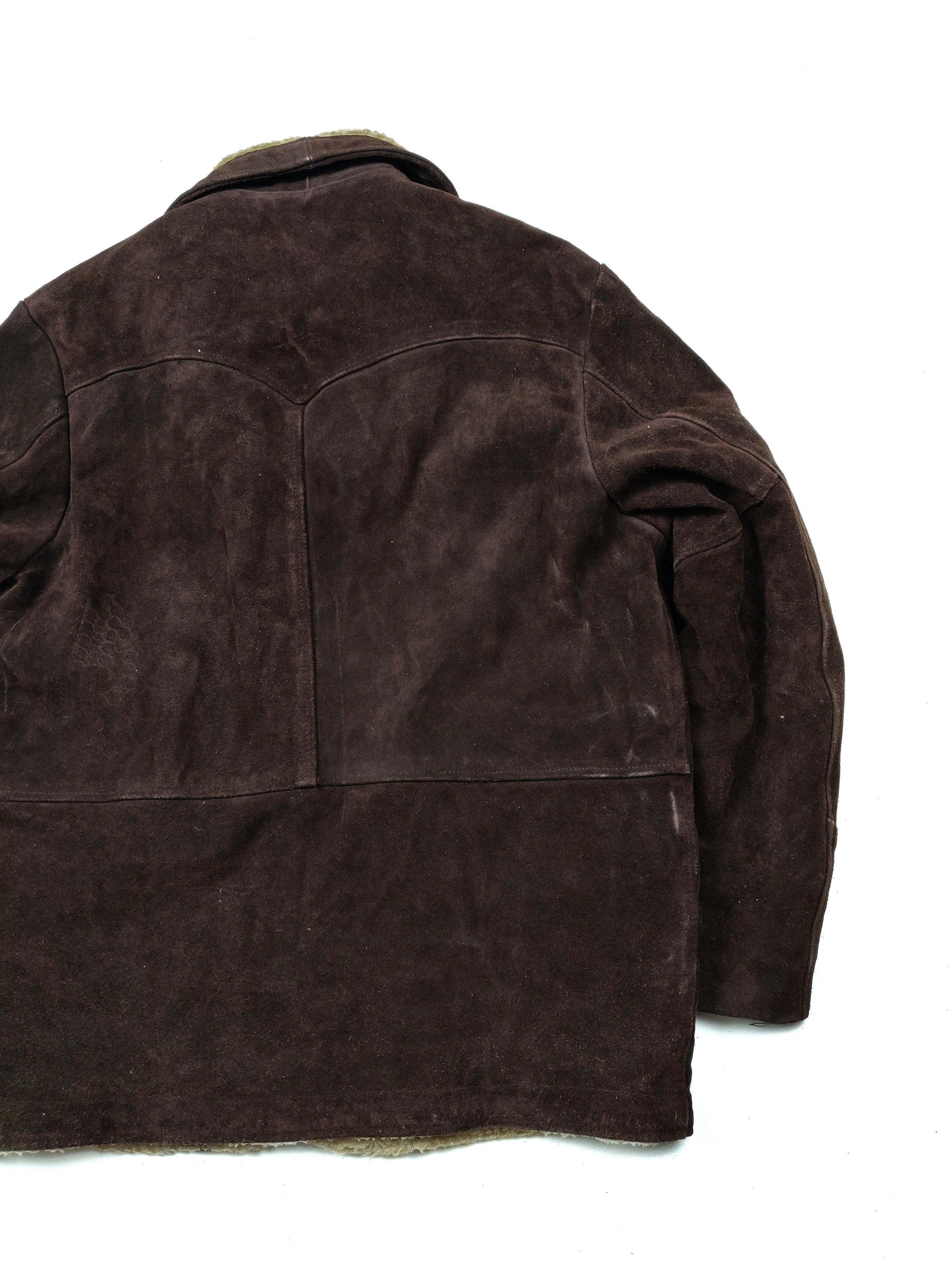 Vintage WESTERN SCHOTT Leather Jacket Size:42 Made in USA