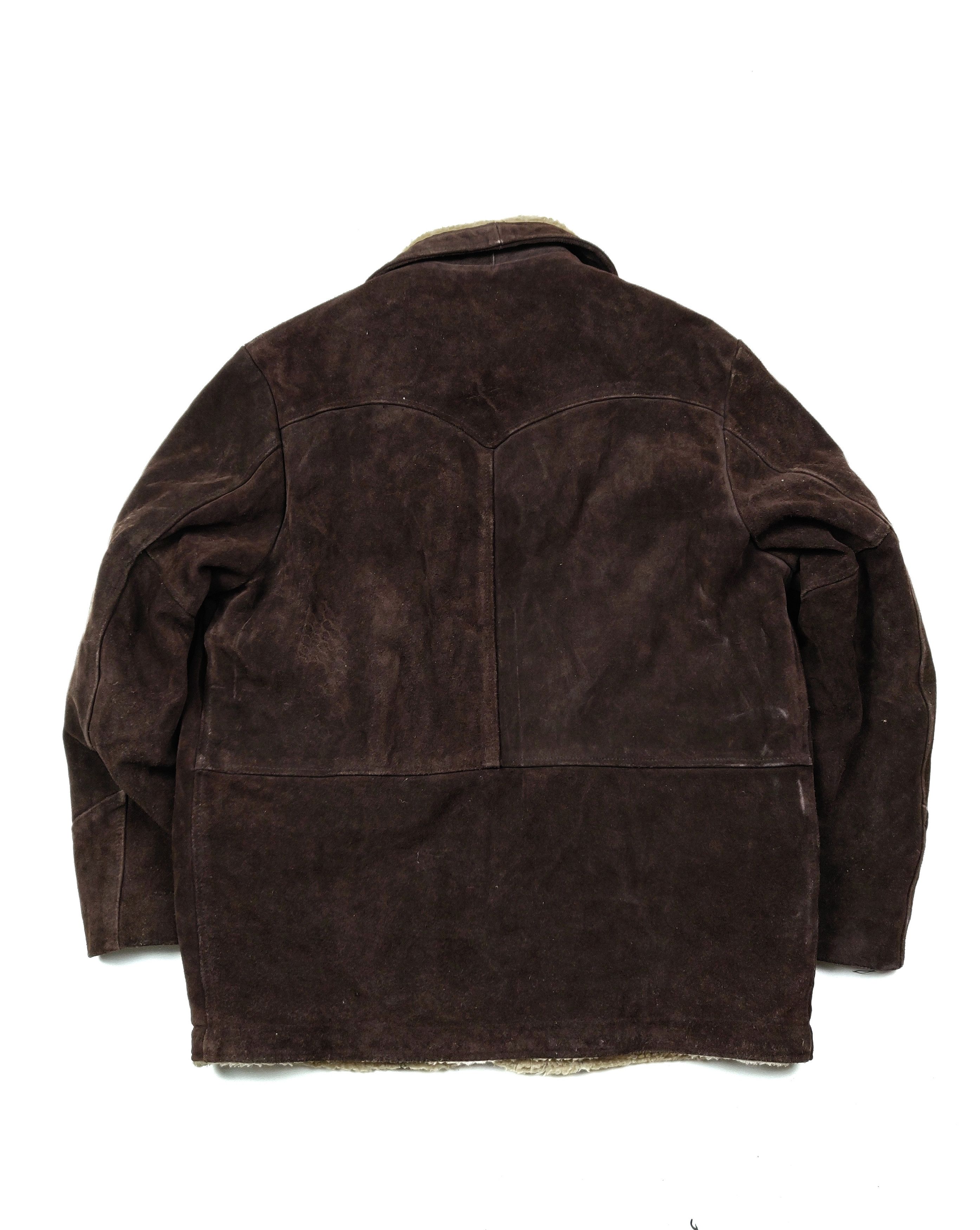 Vintage WESTERN SCHOTT Leather Jacket Size:42 Made in USA