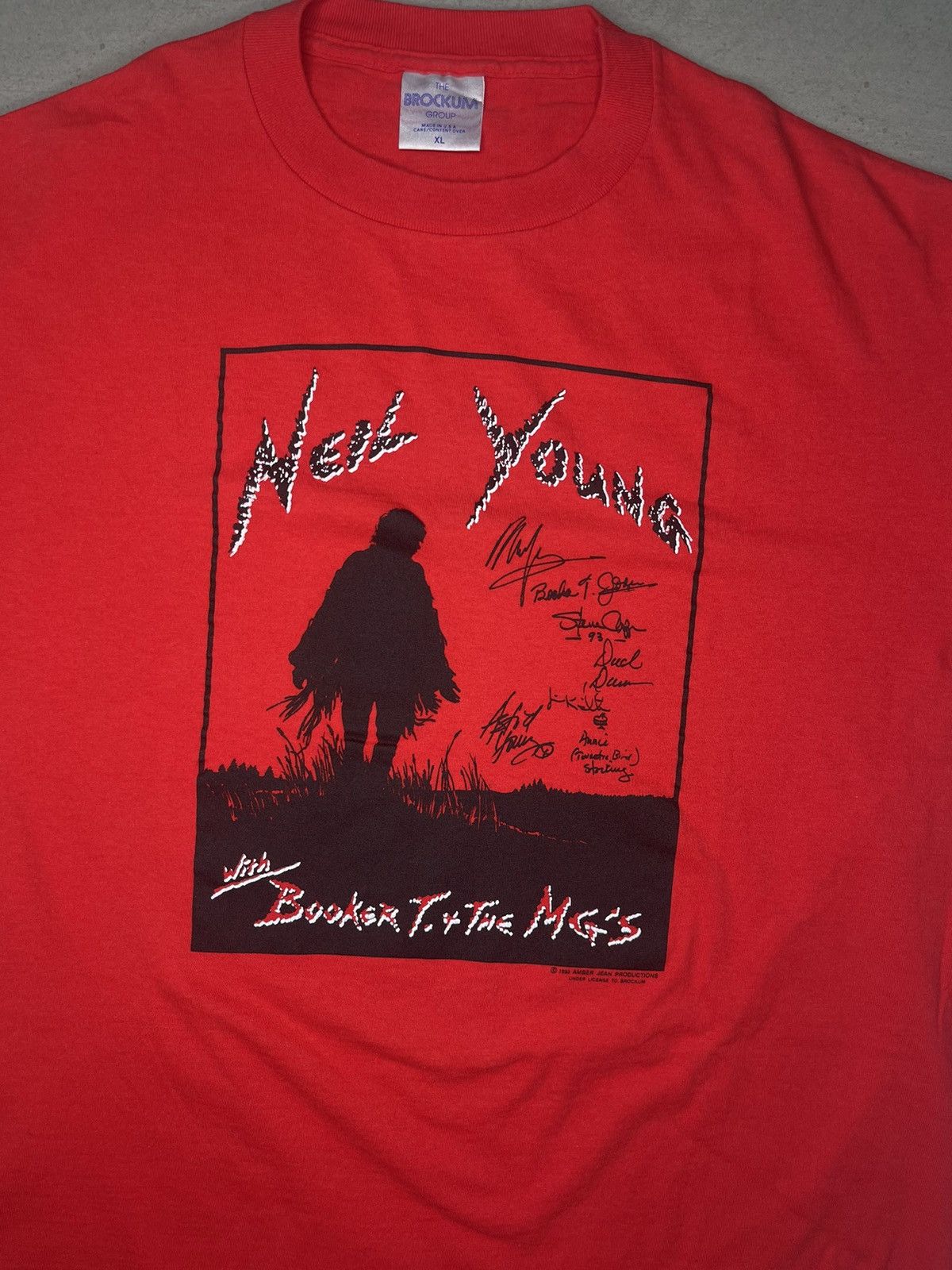 Band Tees Vintage Neil Young tour tee Size US XL / EU 56 / 4 - 3 Thumbnail