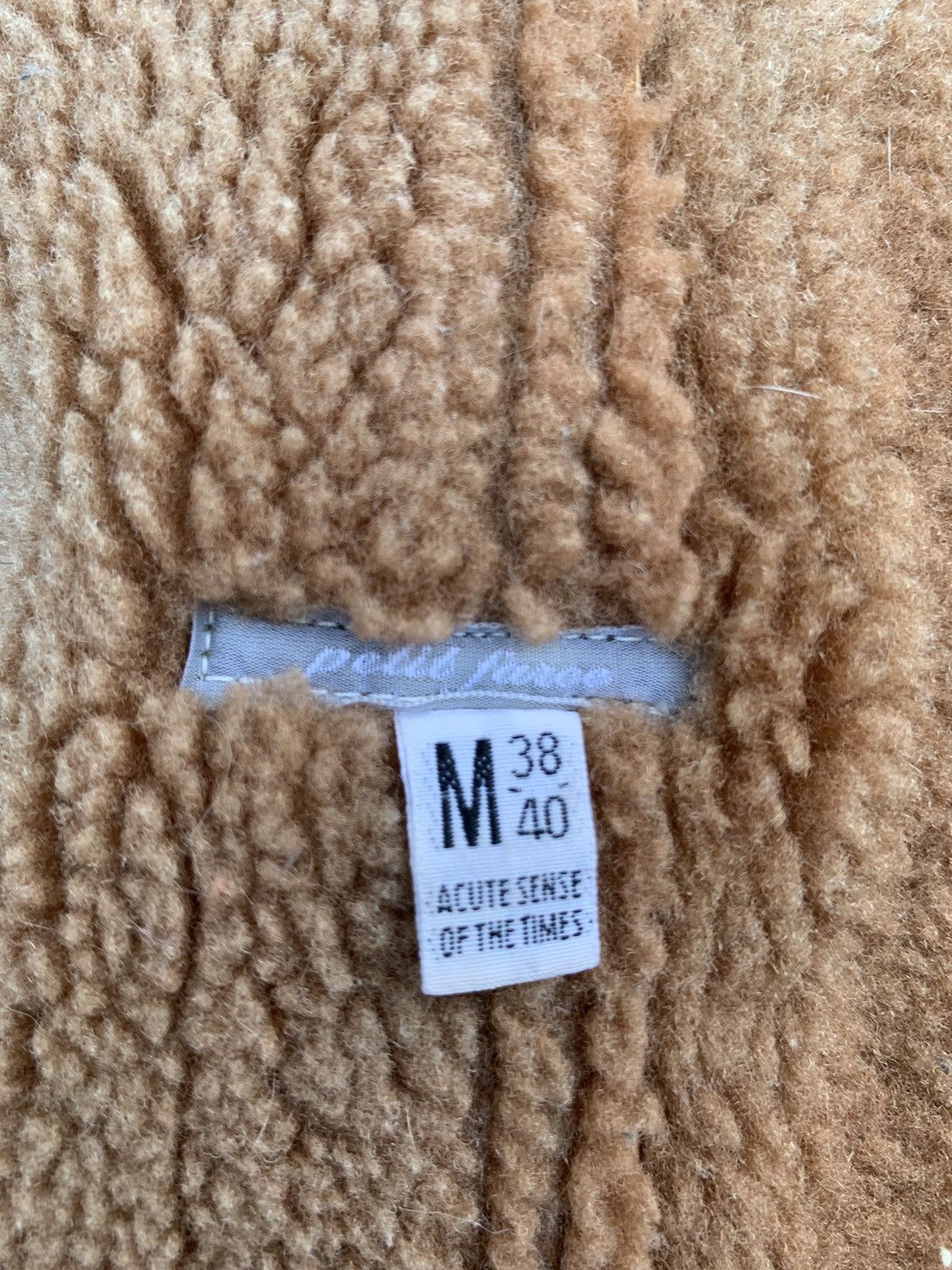 Vintage Vintage Petit Fance Leather Sherpa Jacket Size US M / EU 48-50 / 2 - 16 Thumbnail